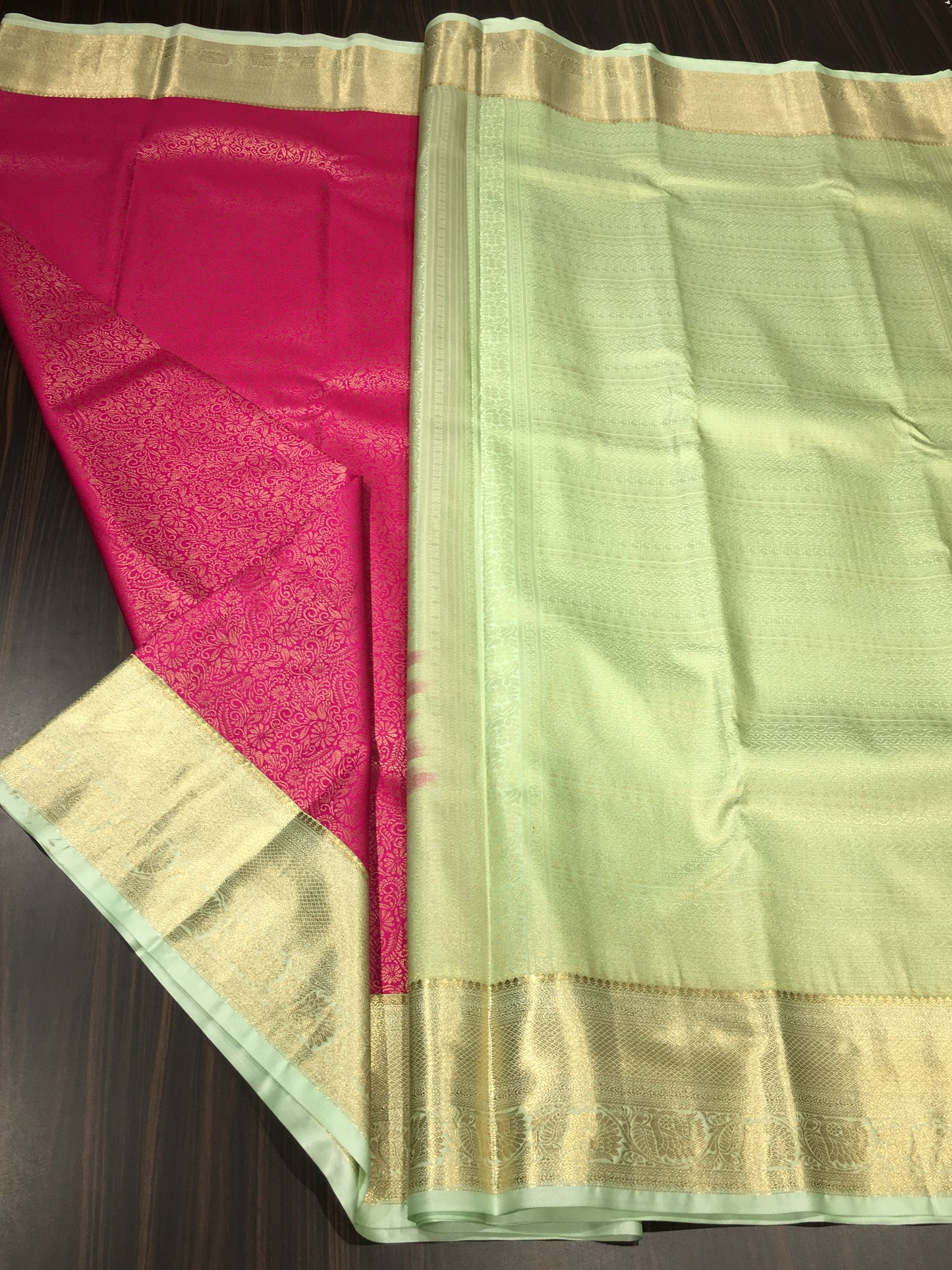 Semi Kanchipuram silk