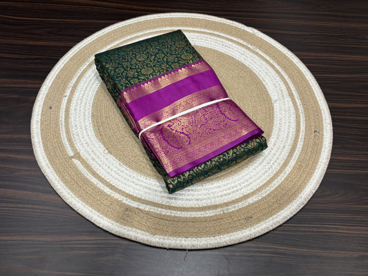Semi Kanchipuram silk