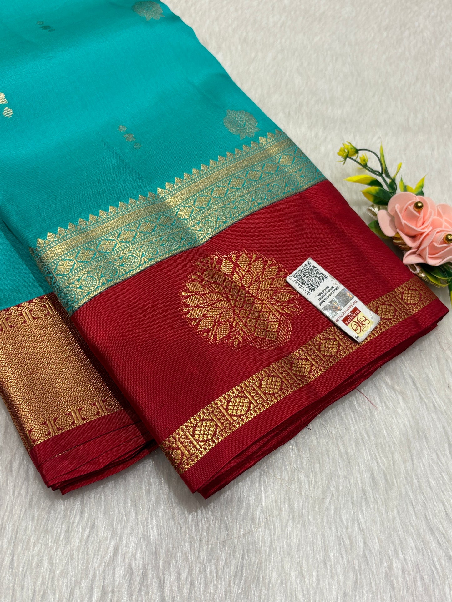 Pure Kanchipuram silk