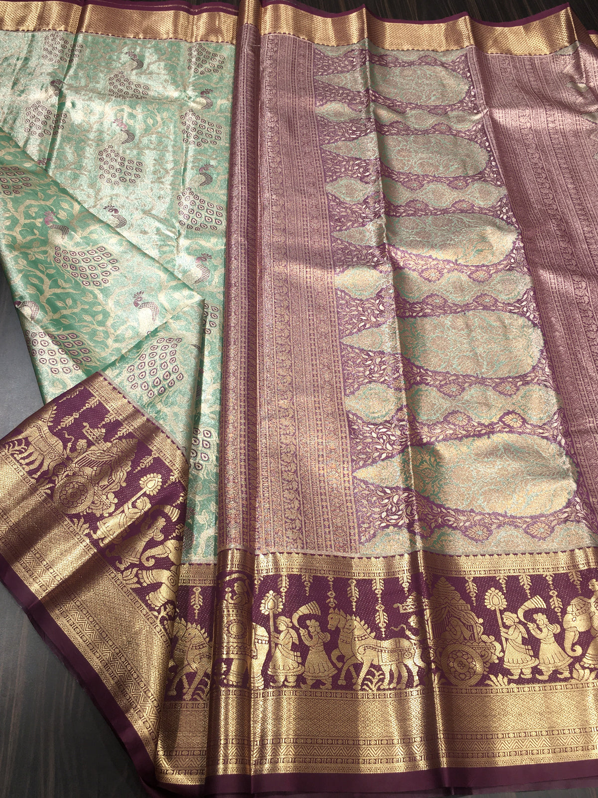 Semi Kanchipuram Tissue