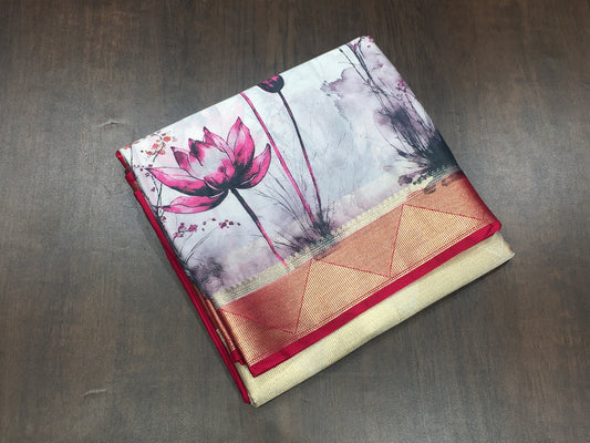Semi Mysore Crape Silk