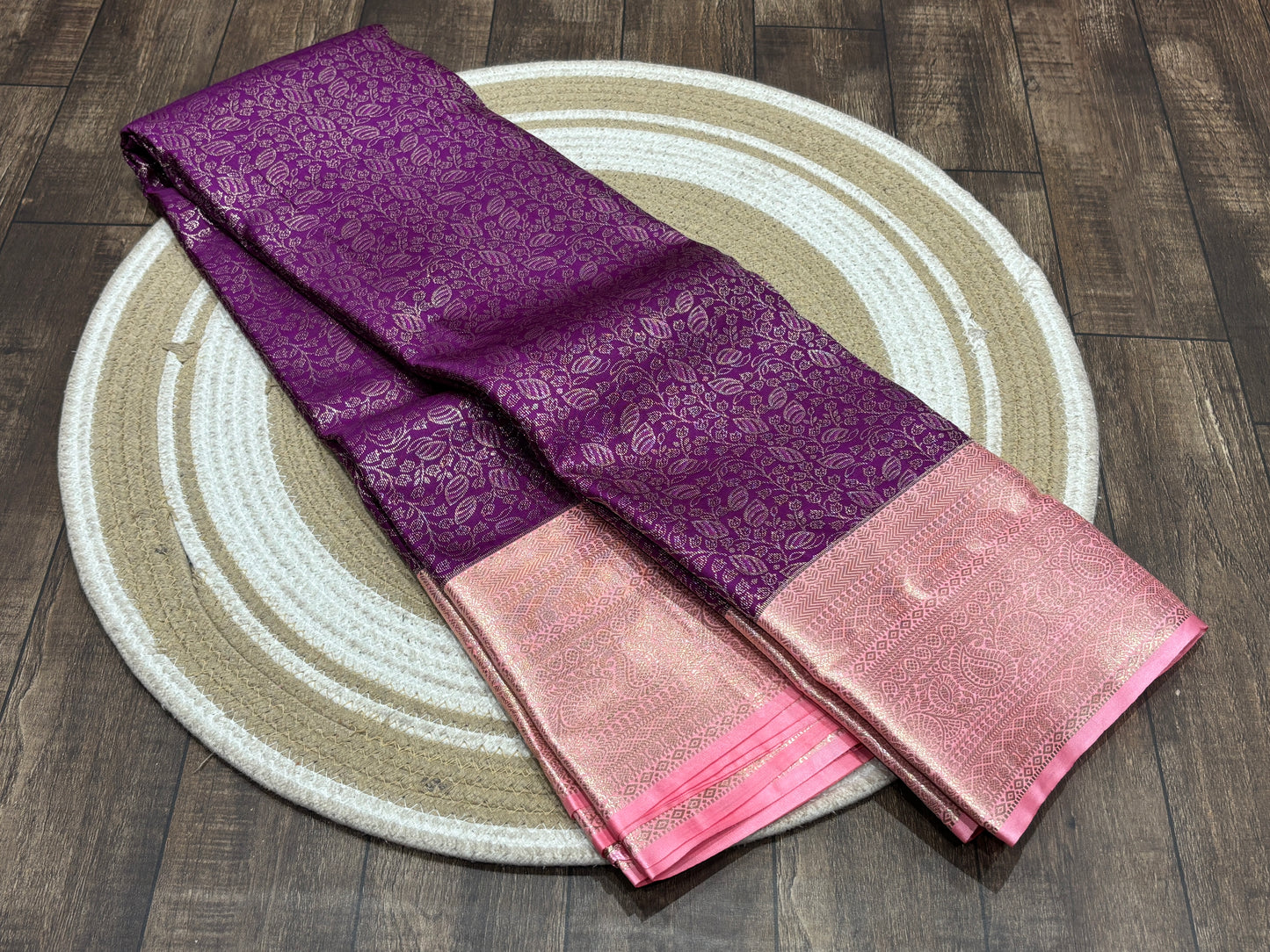Semi Kanchipuram silk
