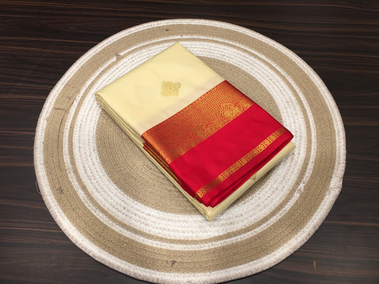 Semi Kanchipuram silk