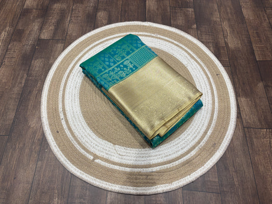 Semi Kanchipuram silk