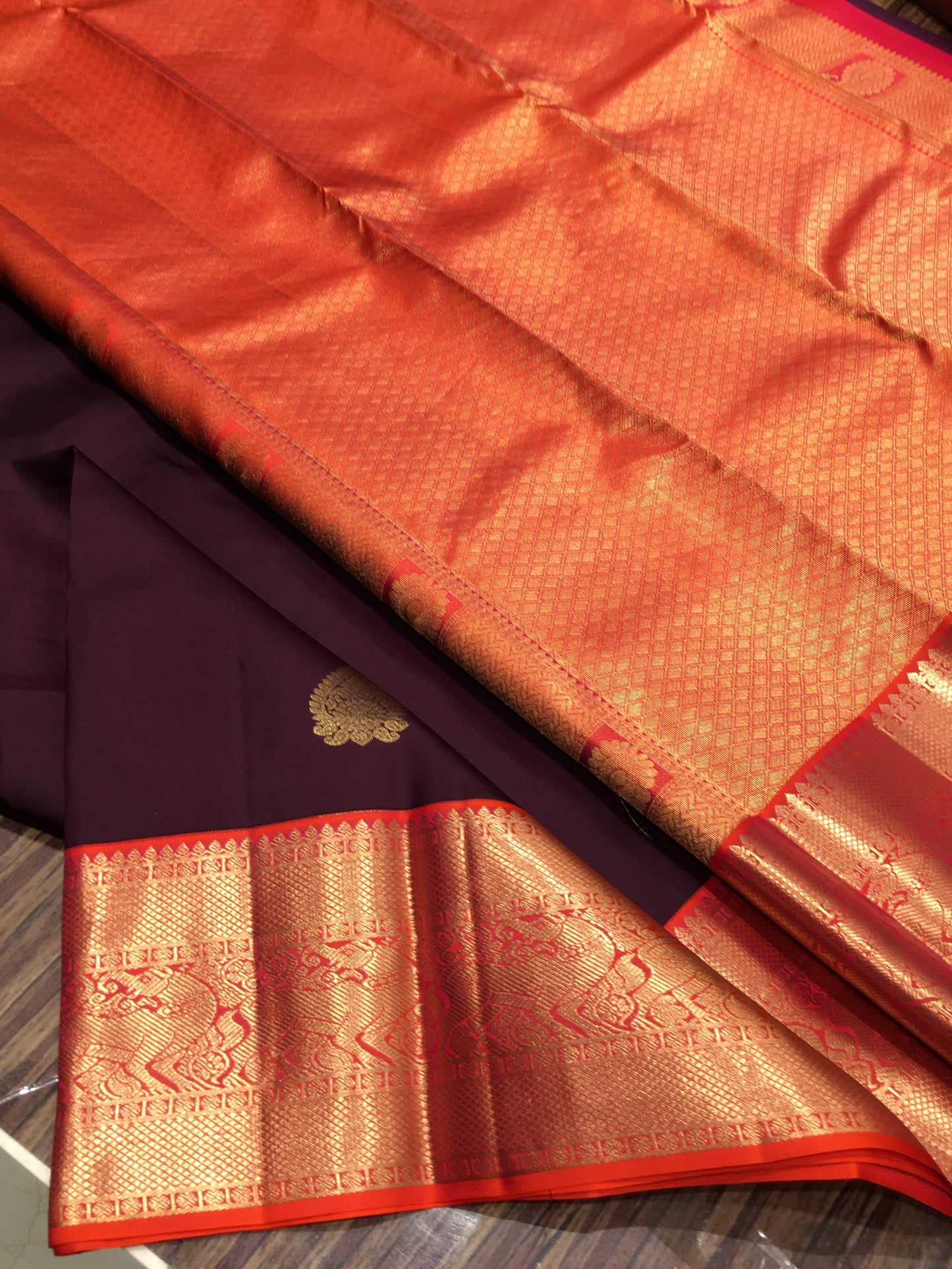 Pure Kanchipuram silk
