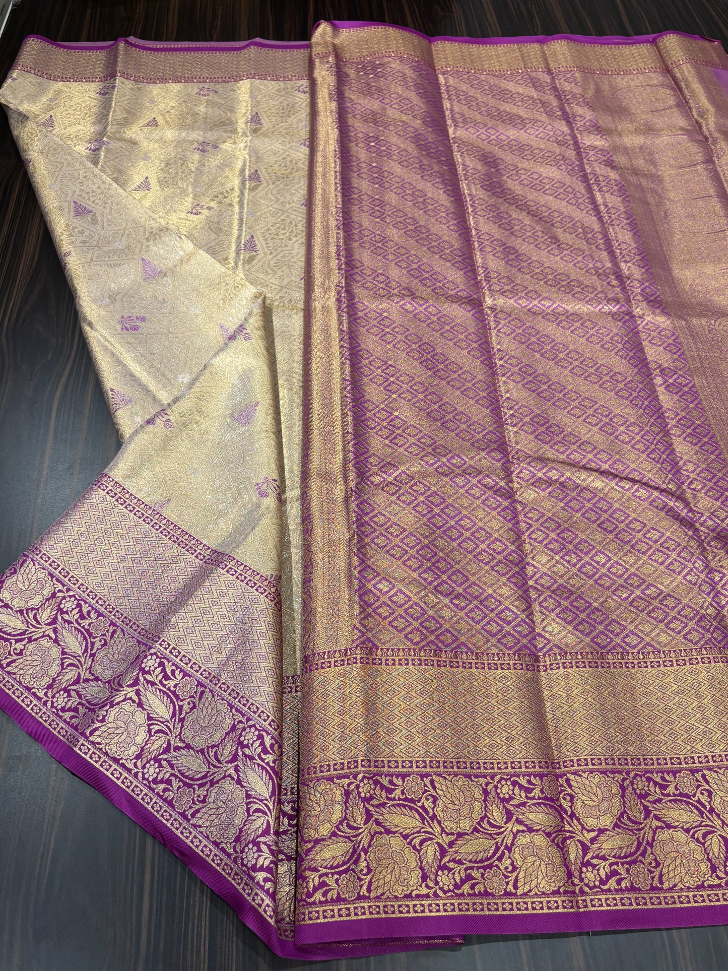 Semi Kanchipuram tissue