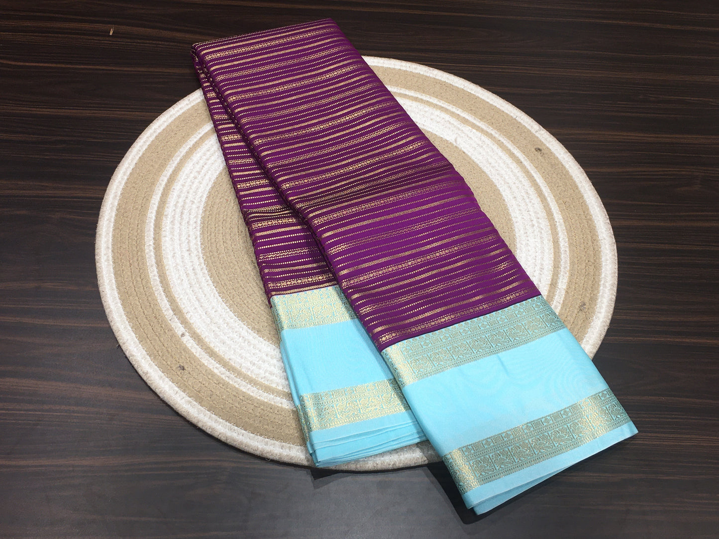 Semi Kanchipuram silk