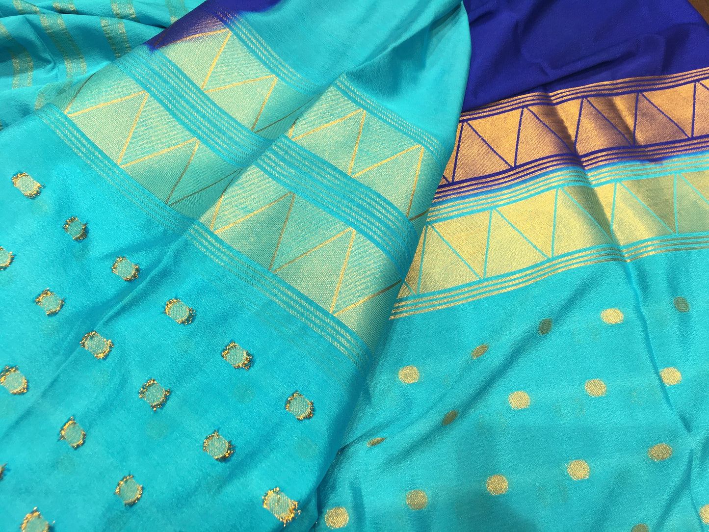Semi Mysore Crape Silk
