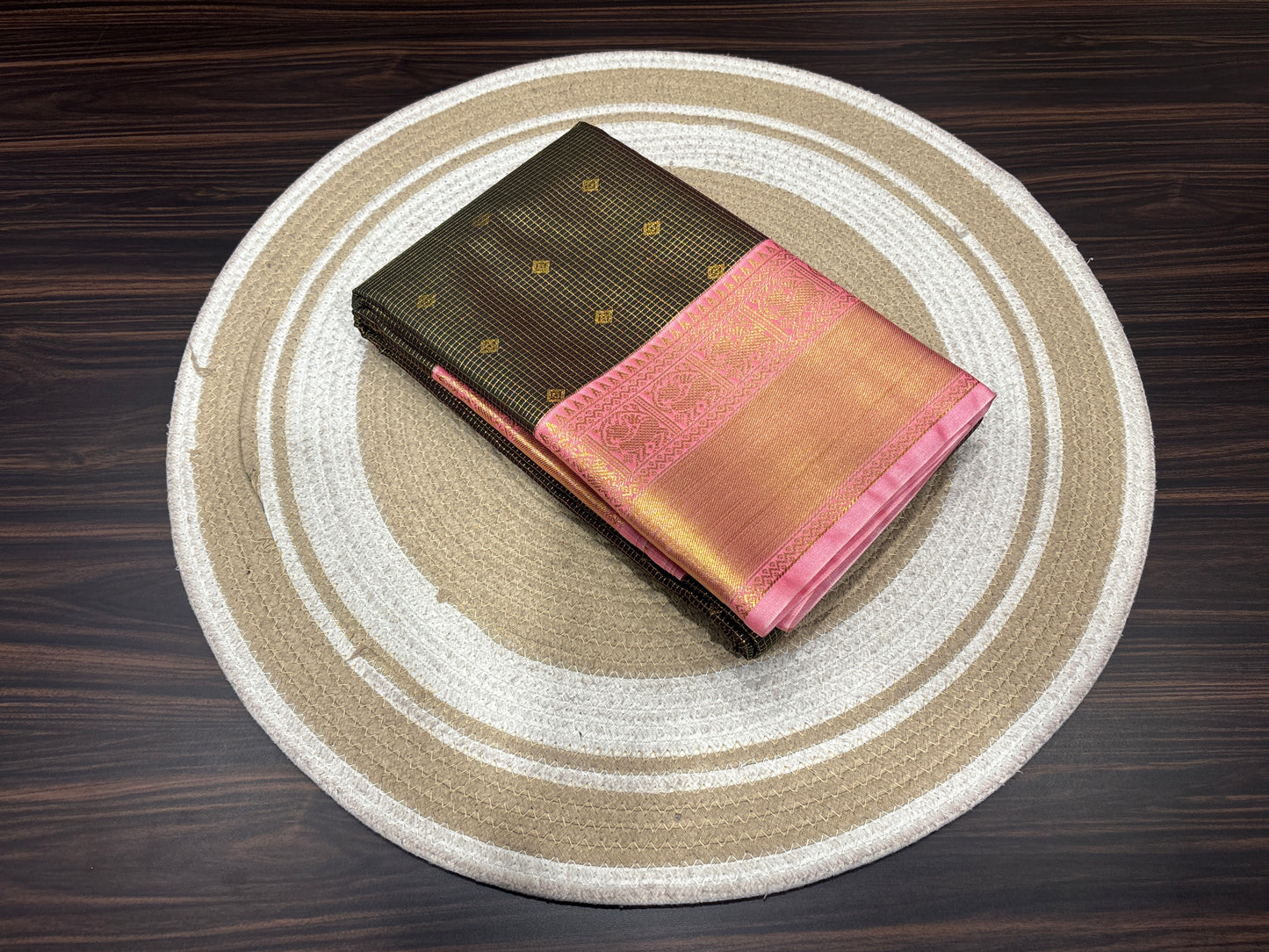 Semi Kanchipuram silk