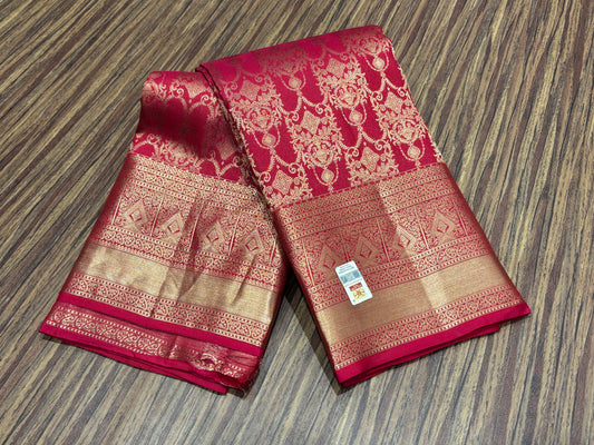 Pure Kanchipuram Brocade Silk