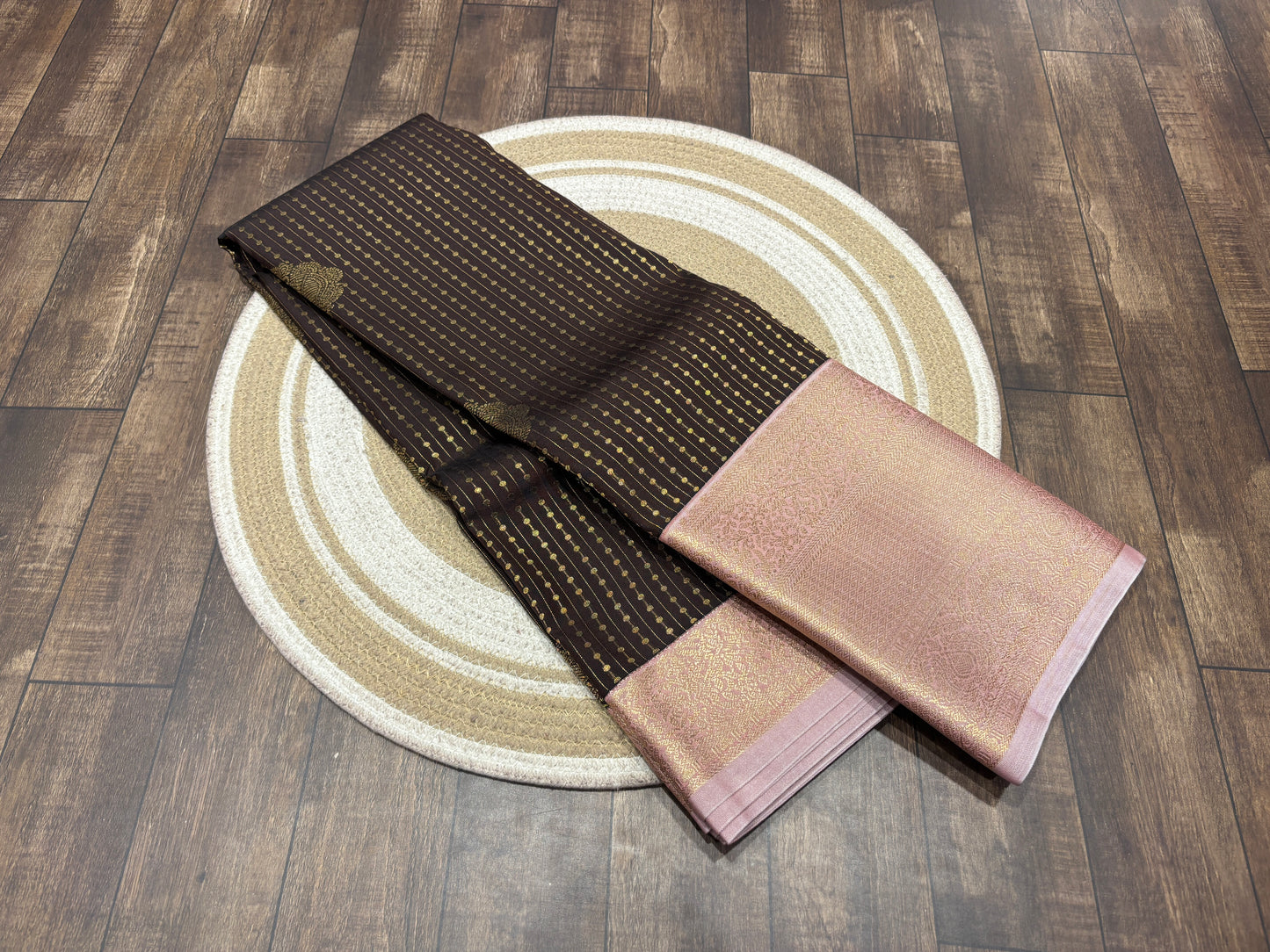 Semi Kanchipuram silk