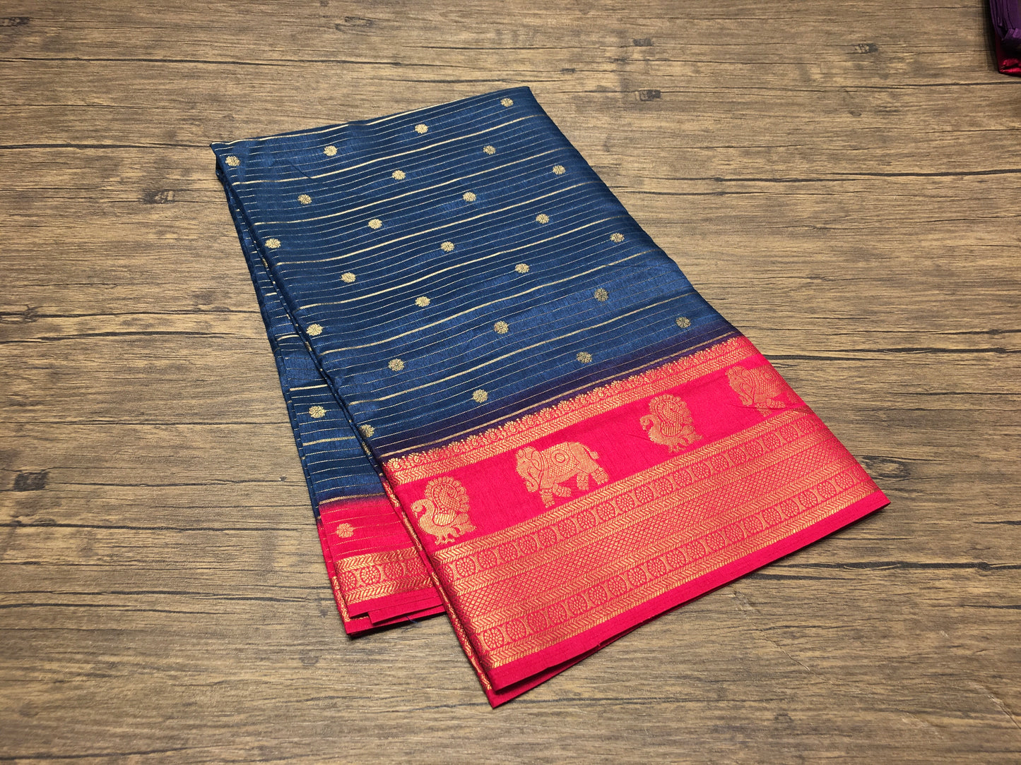 Semi tussar Saree