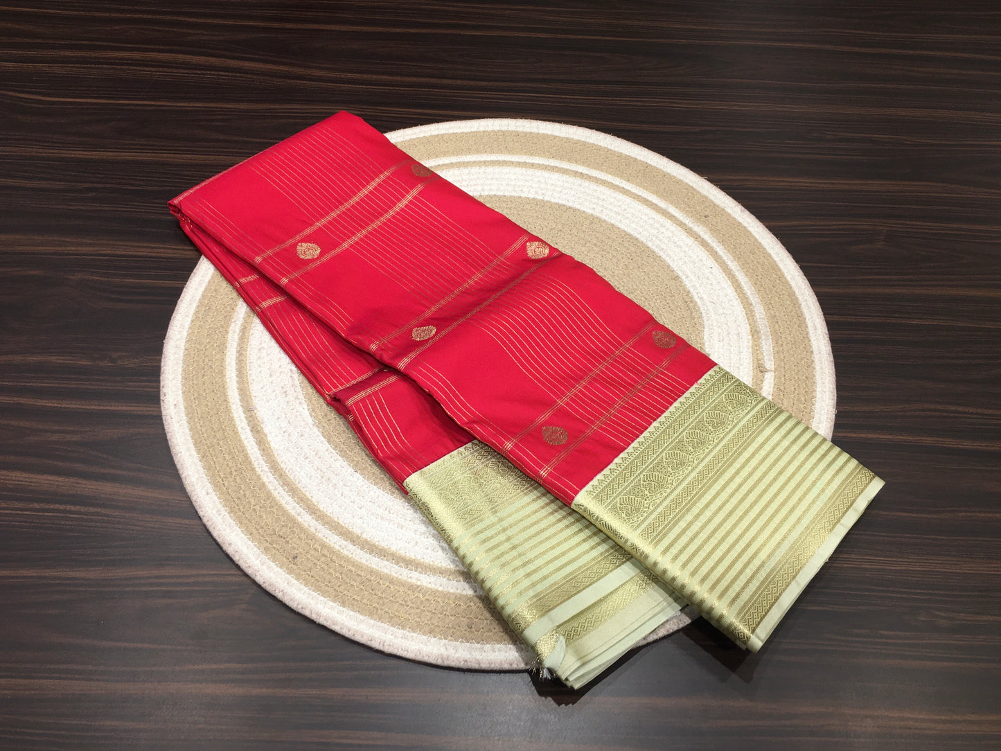 Semi Kanchipuram silk