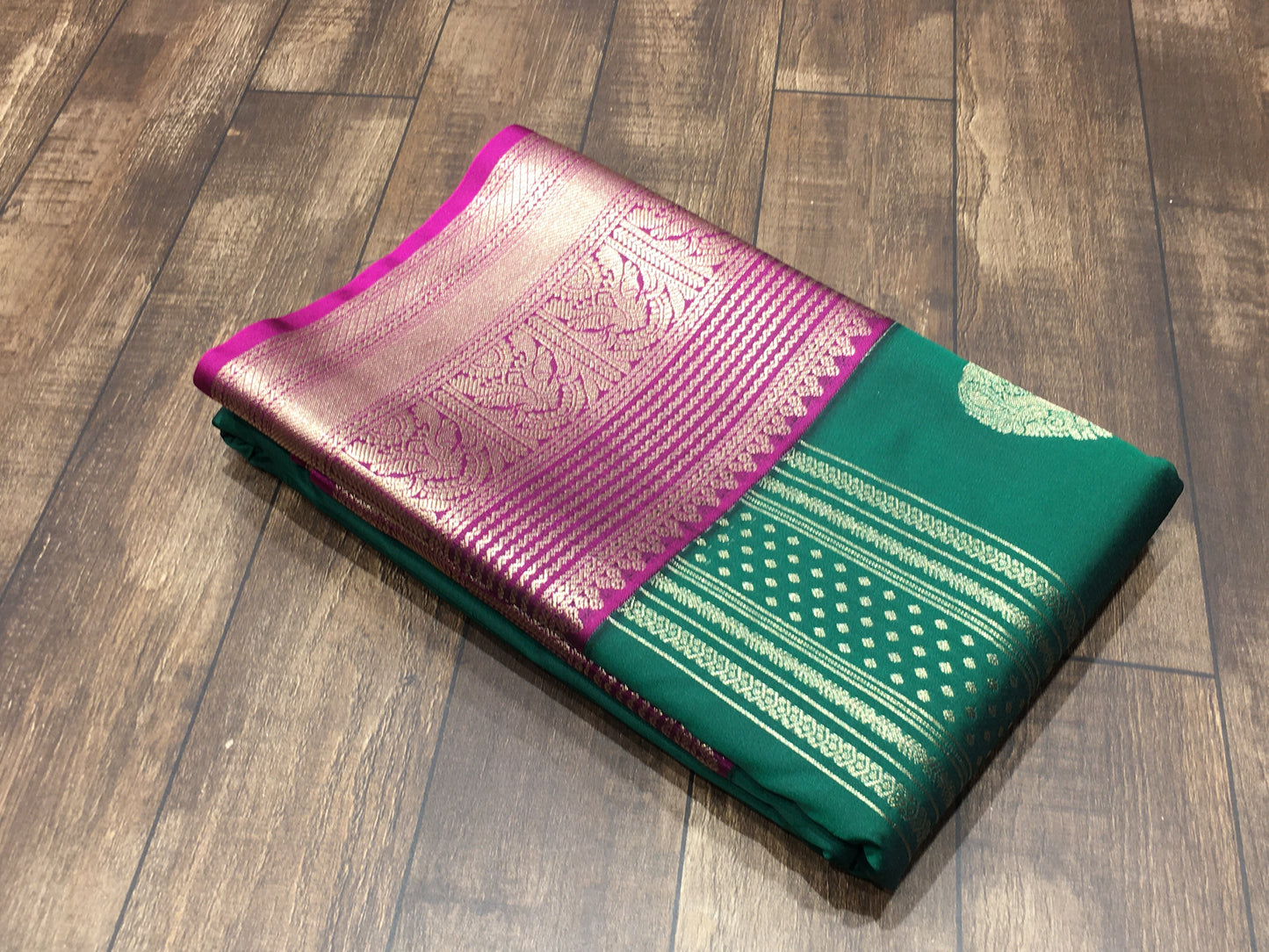 Semi Kanchipuram silk