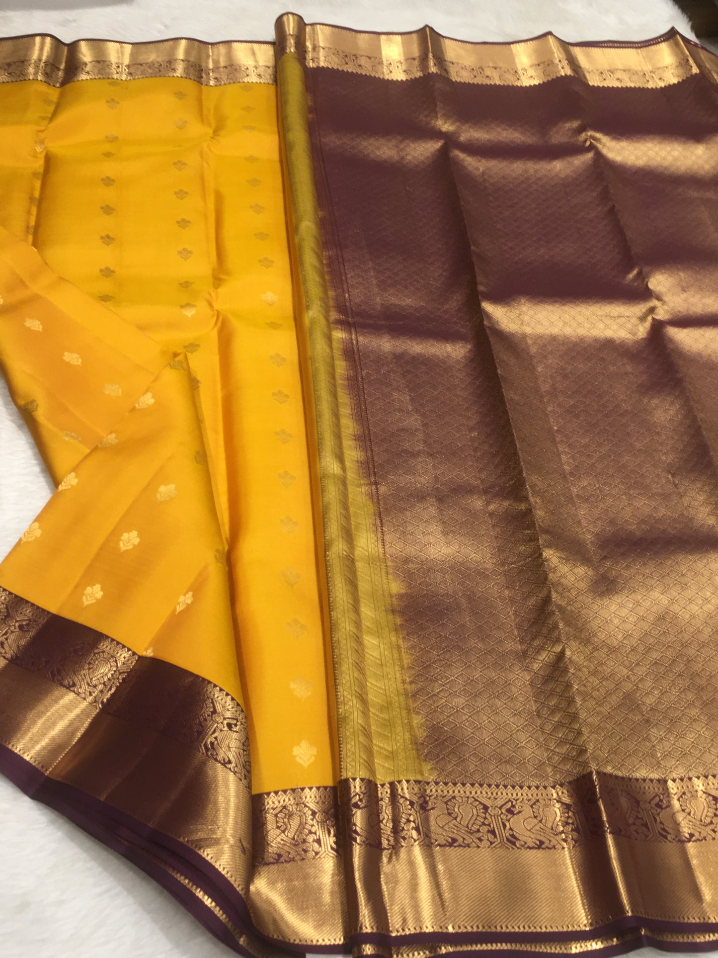 Pure Kanchipuram silk