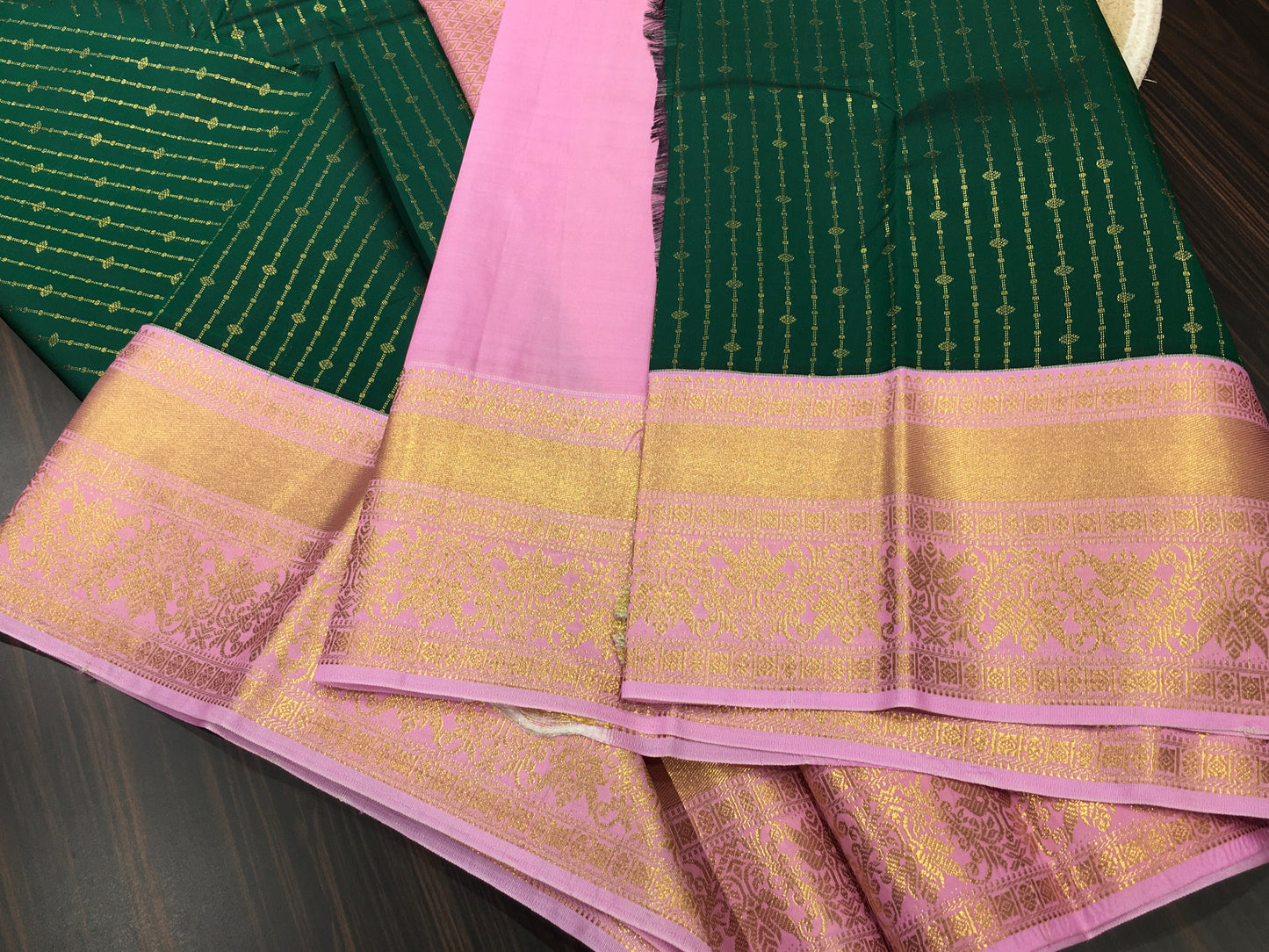 Semi Kanchipuram silk