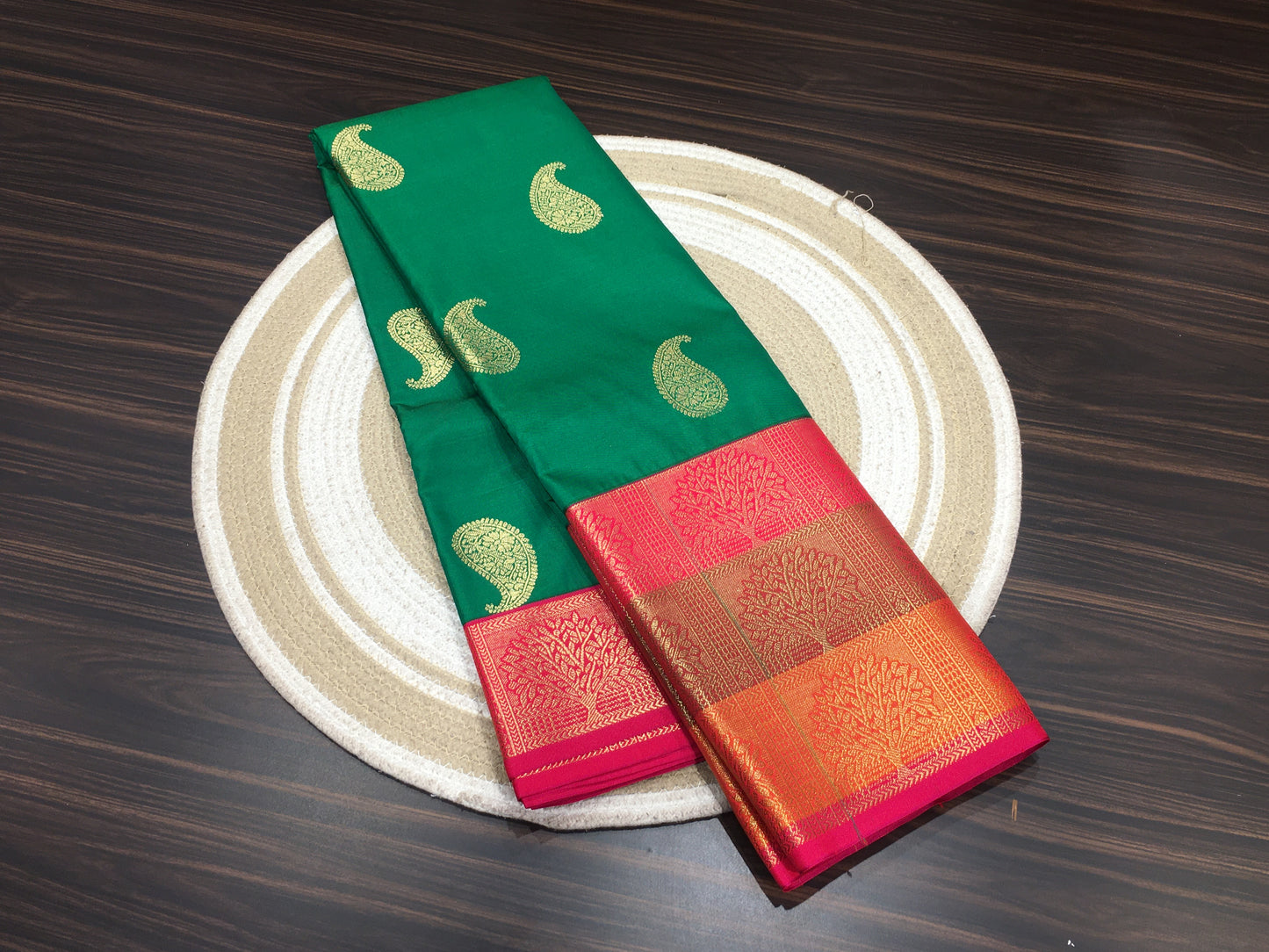 Semi Kanchipuram silk