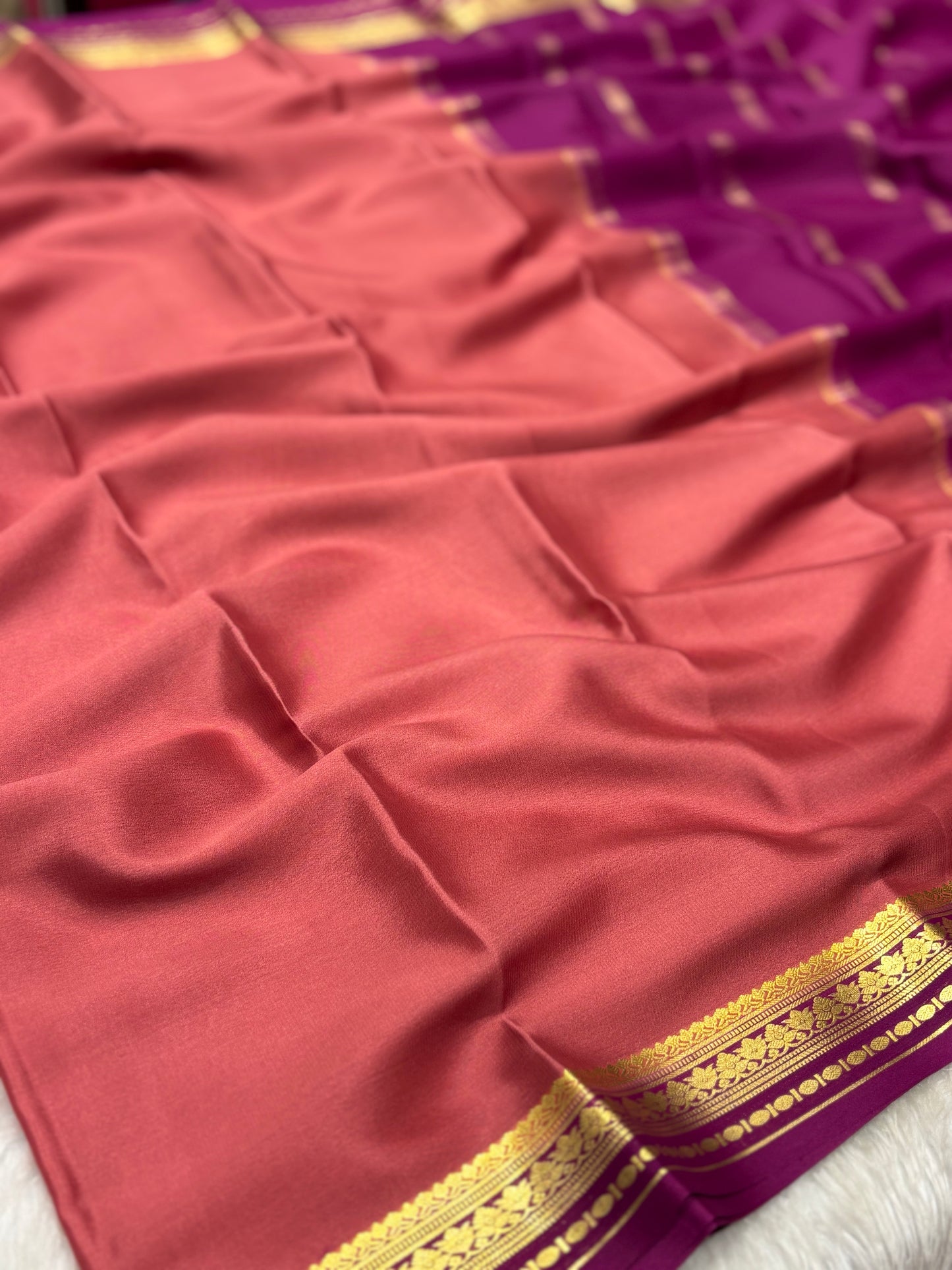 Pure Mysore silk