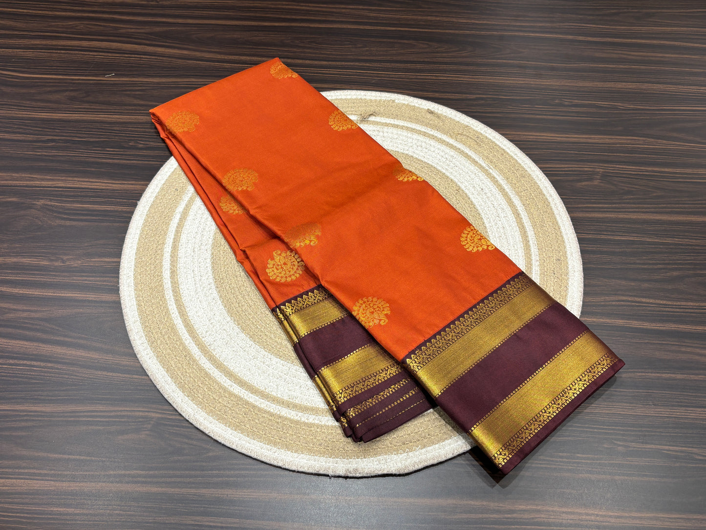 Semi Kanchipuram silk