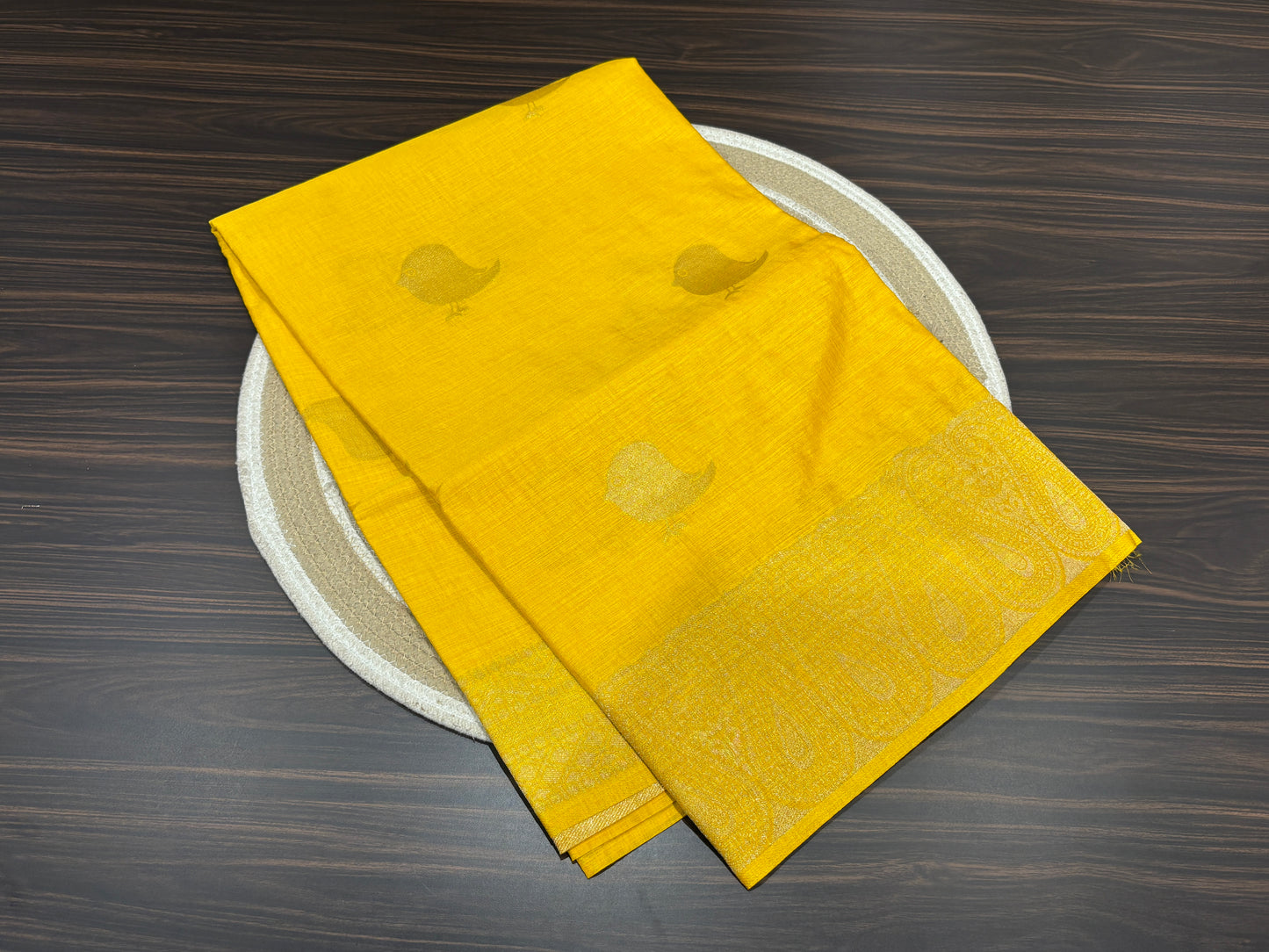 Soft tussar saree