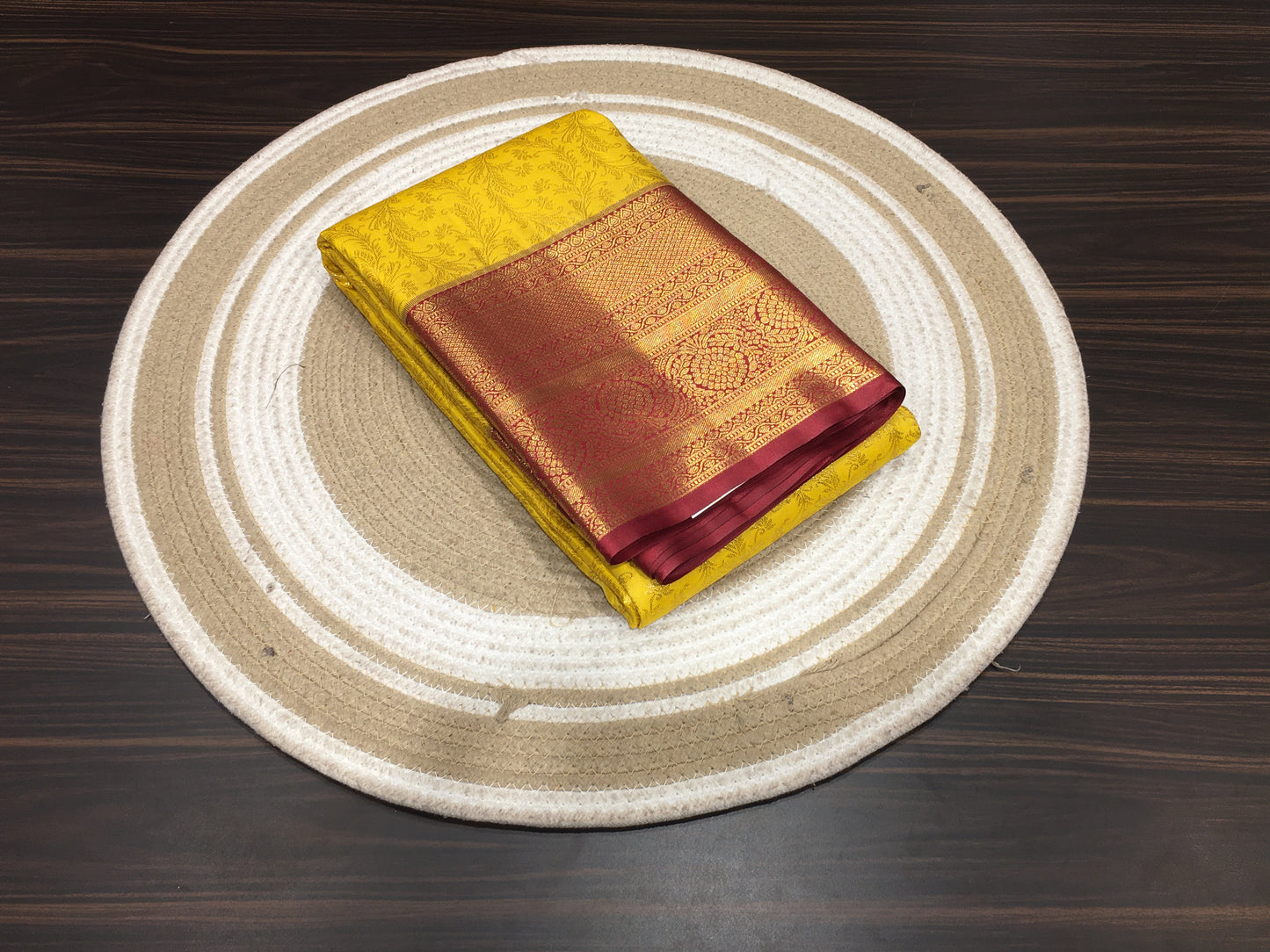 Semi Kanchipuram silk