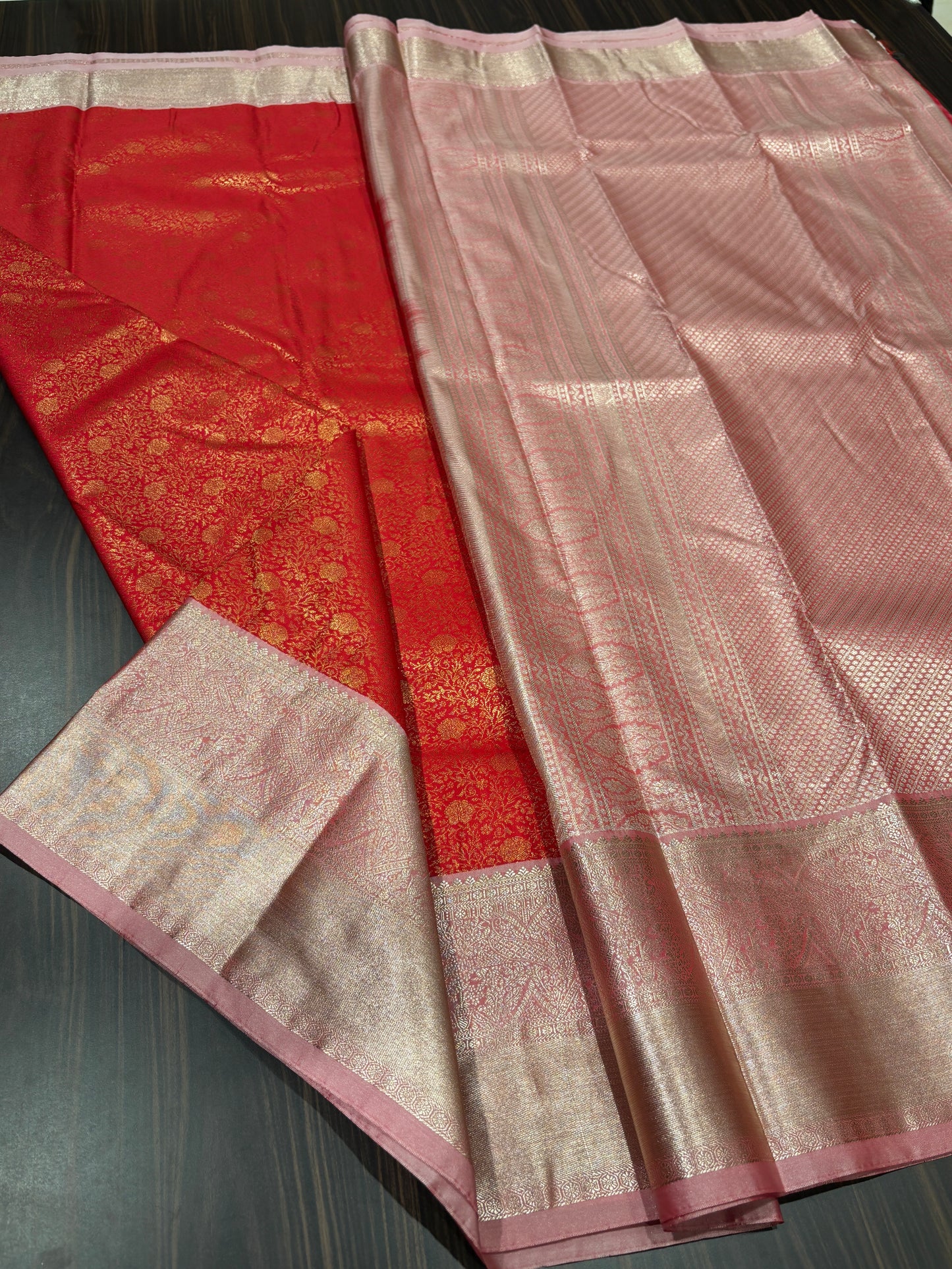 Semi Kanchipuram silk