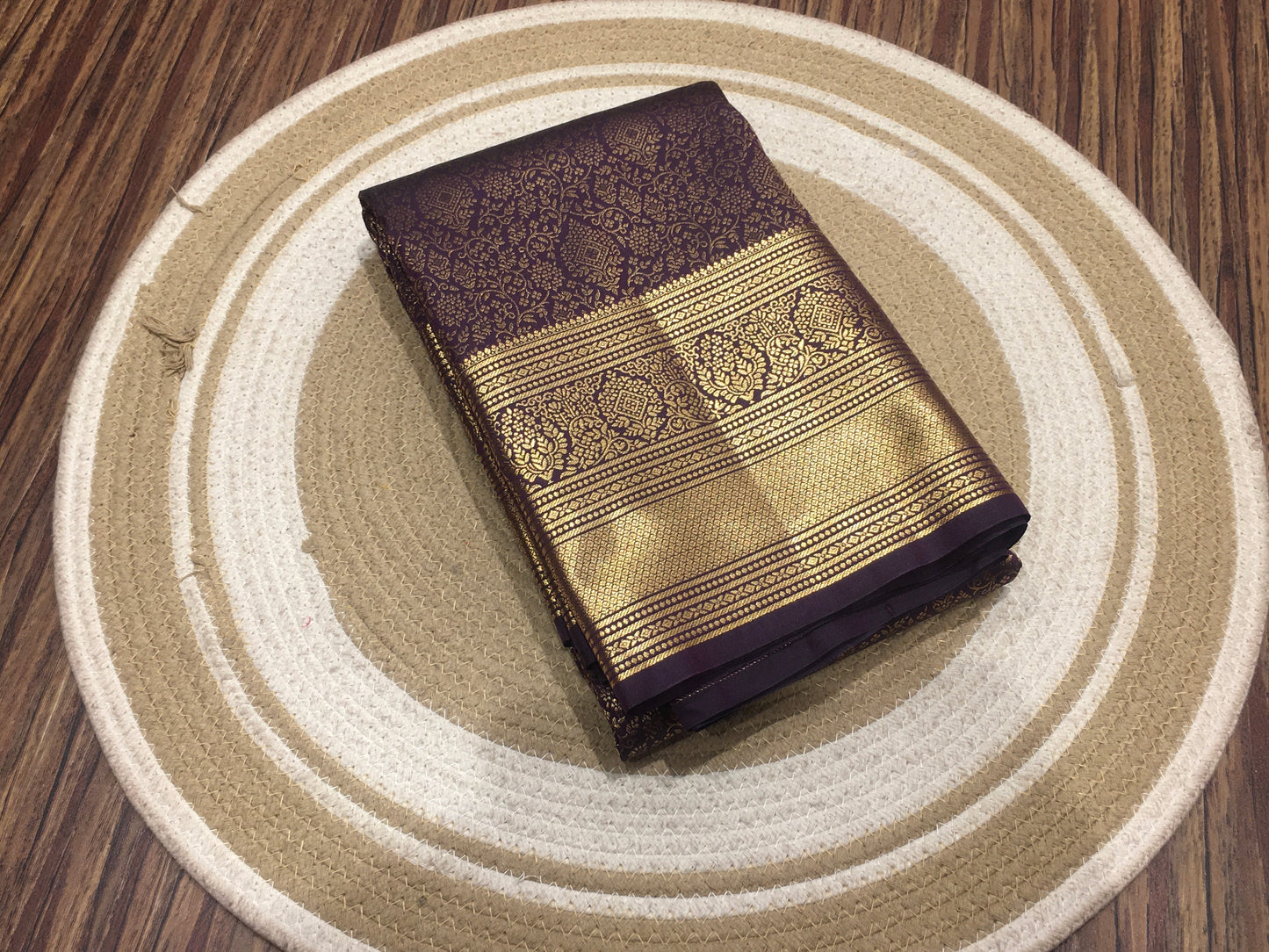 Semi Kanchipuram silk