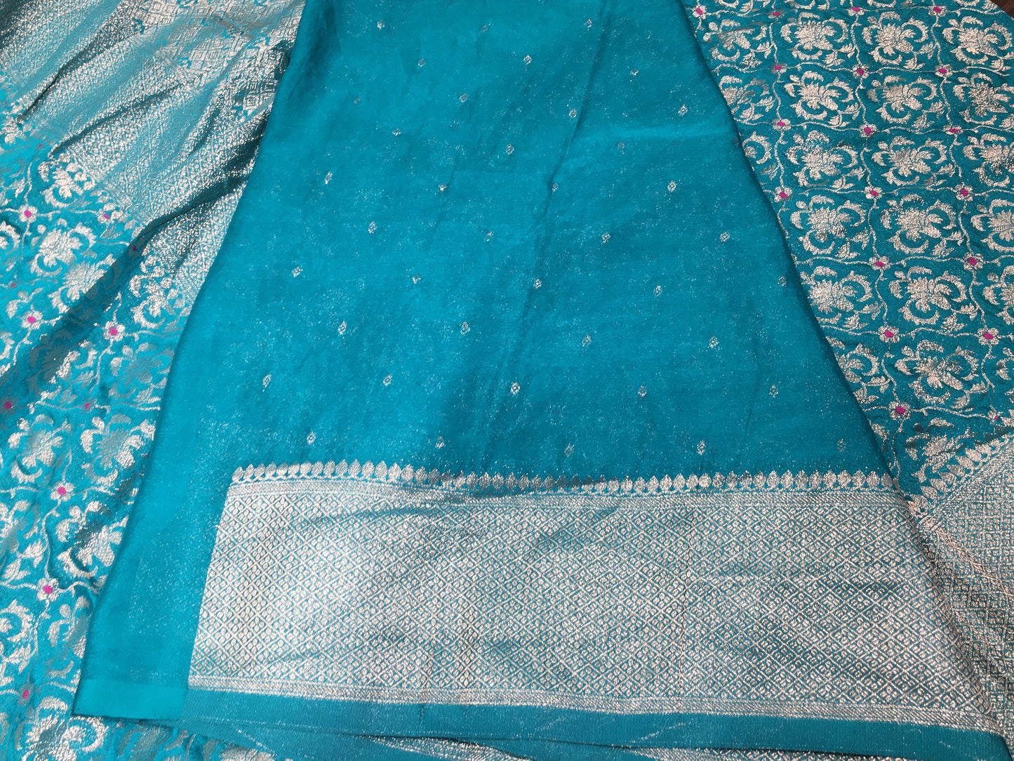 Chiffon georgette saree