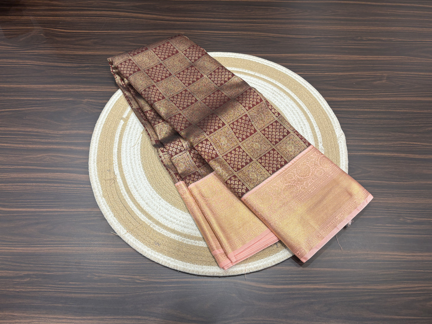 Semi Kanchipuram silk