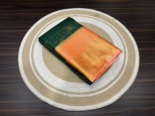 Semi Kanchipuram silk