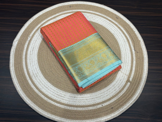 Semi Kanchipuram silk