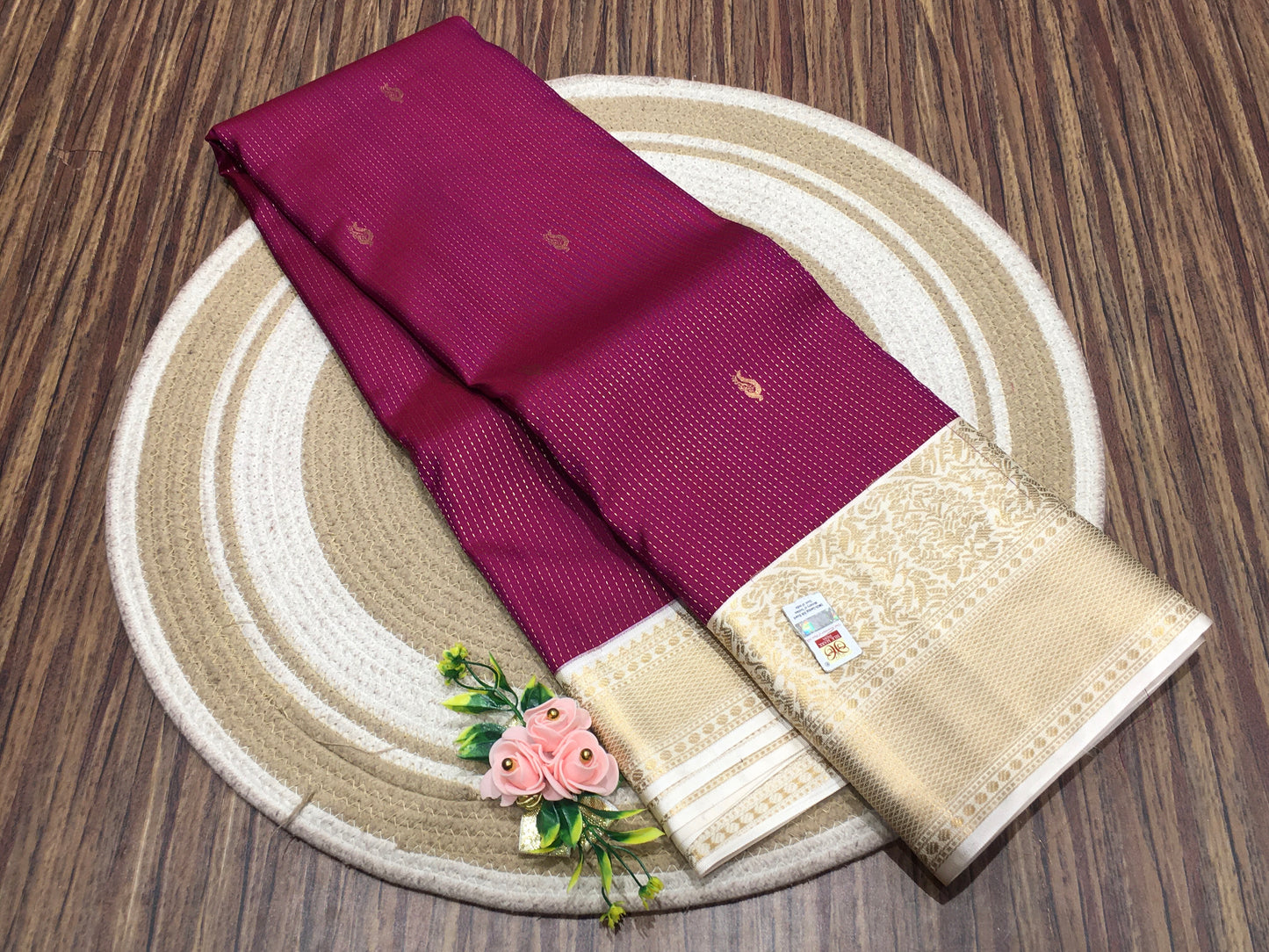 Pure Kanchipuram silk