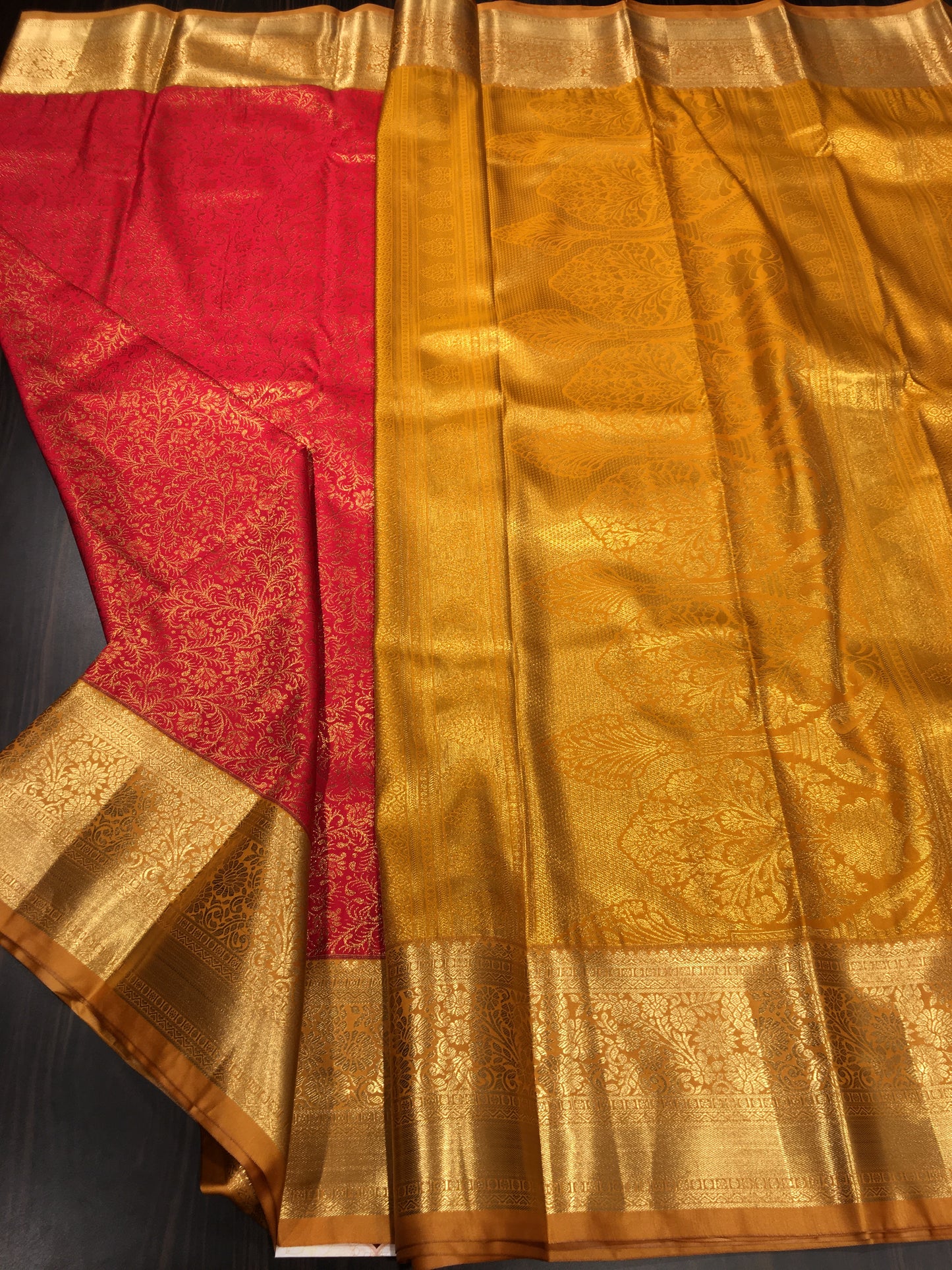 Semi Kanchipuram silk