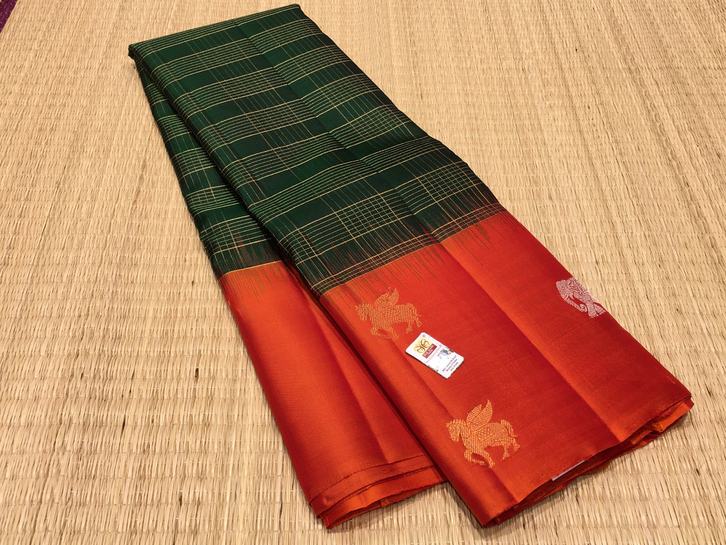 Pure Kanchipuram silk