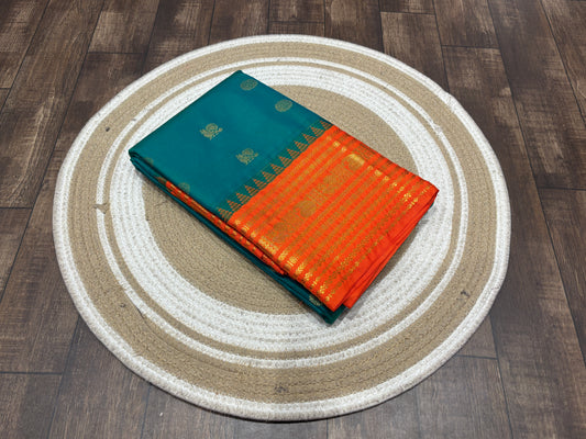 Semi Kanchipuram silk