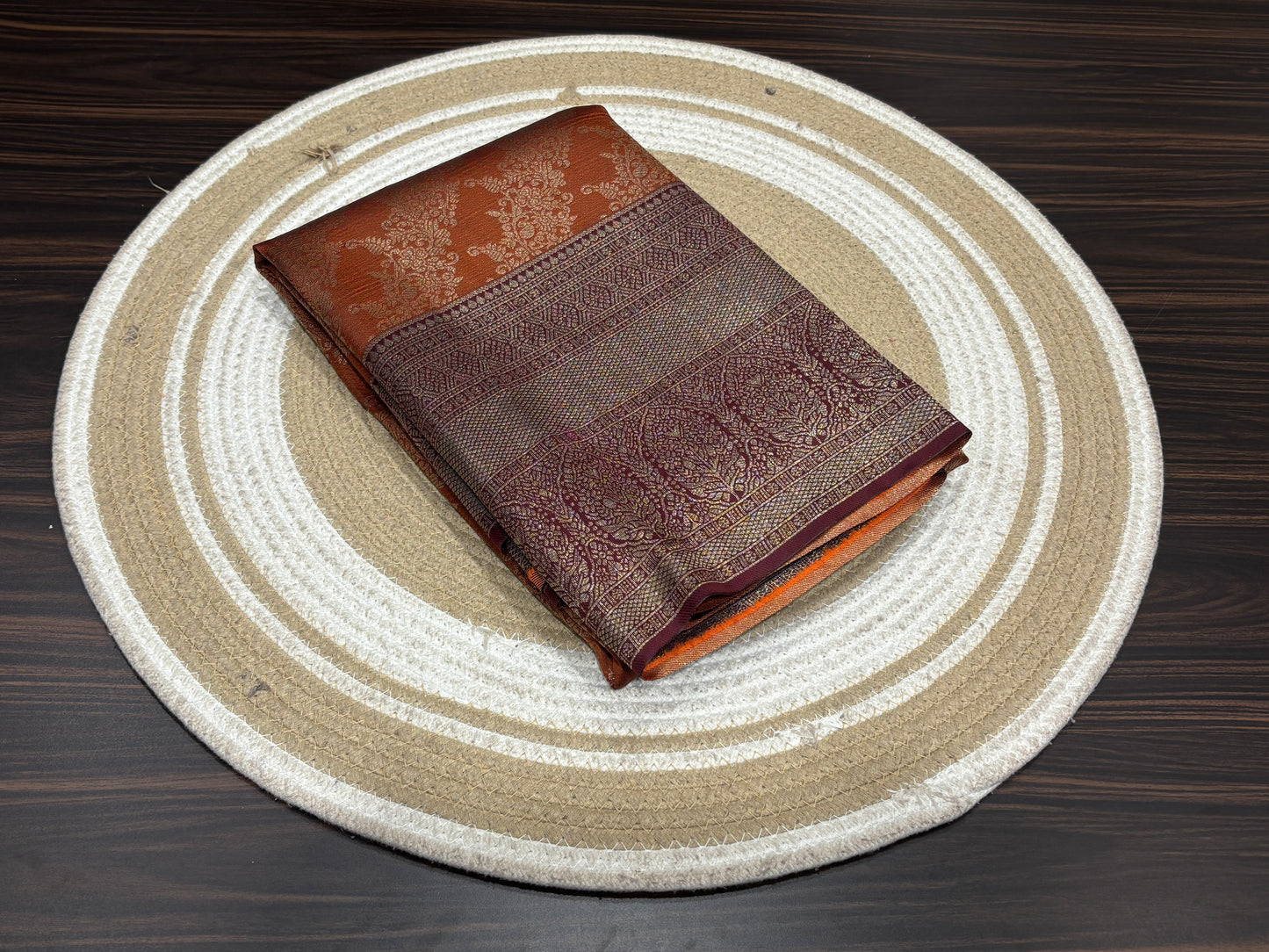 Semi Kanchipuram silk