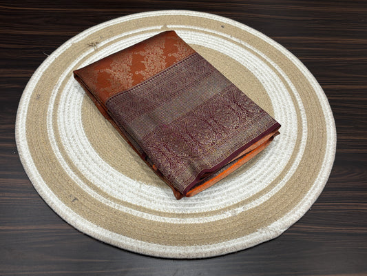 Semi Kanchipuram silk