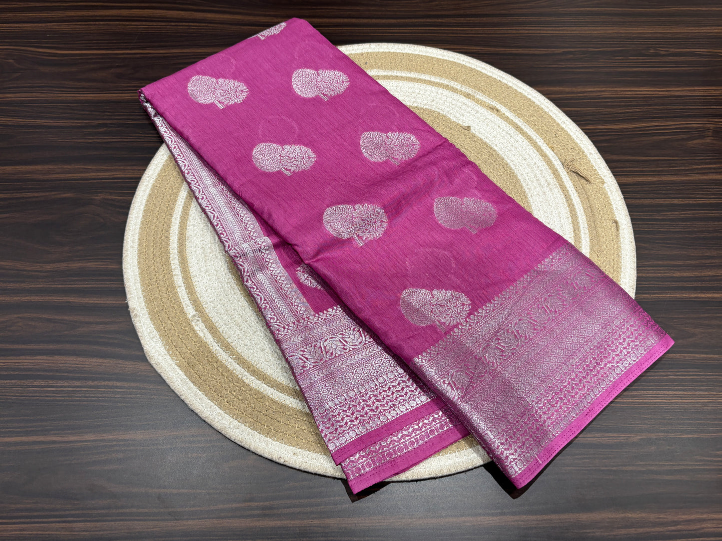 Raw silk