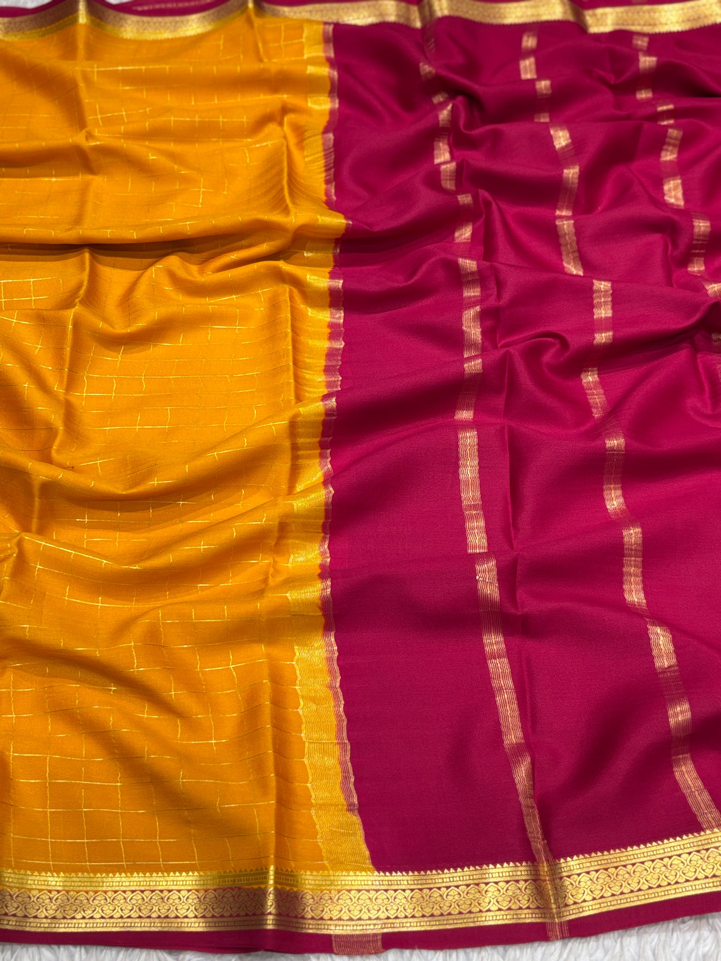 Pure Mysore silk
