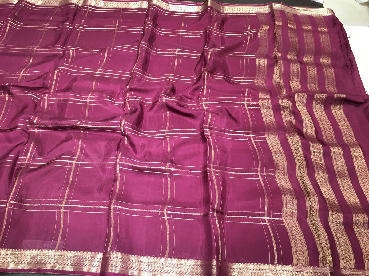 Semi Mysore Crape Silk