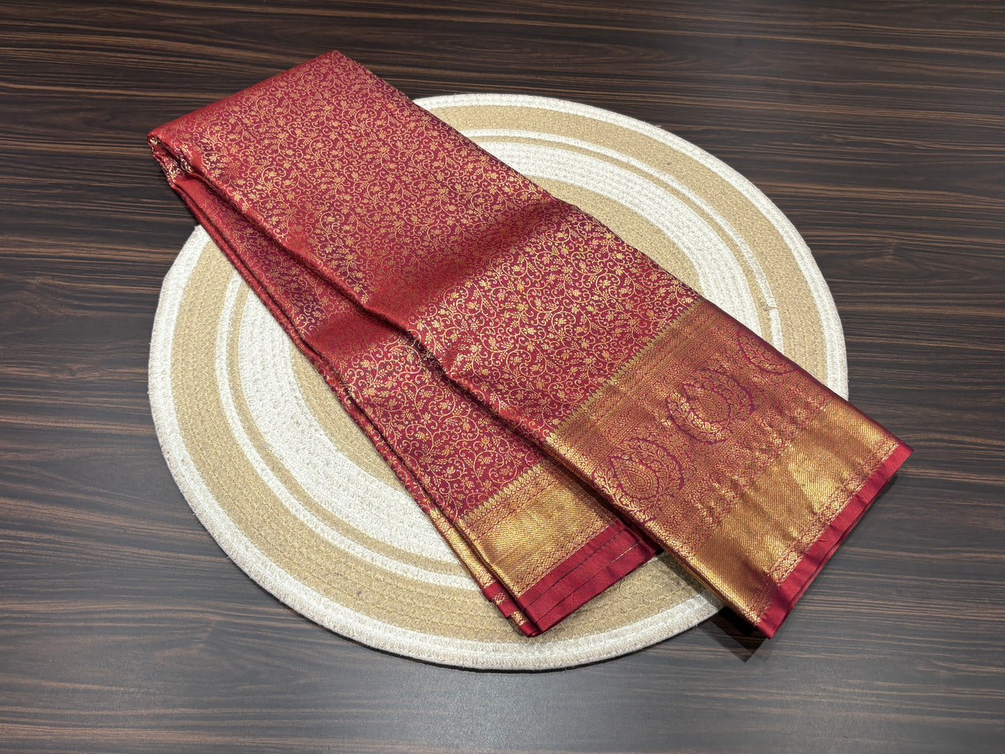 Semi Kanchipuram silk