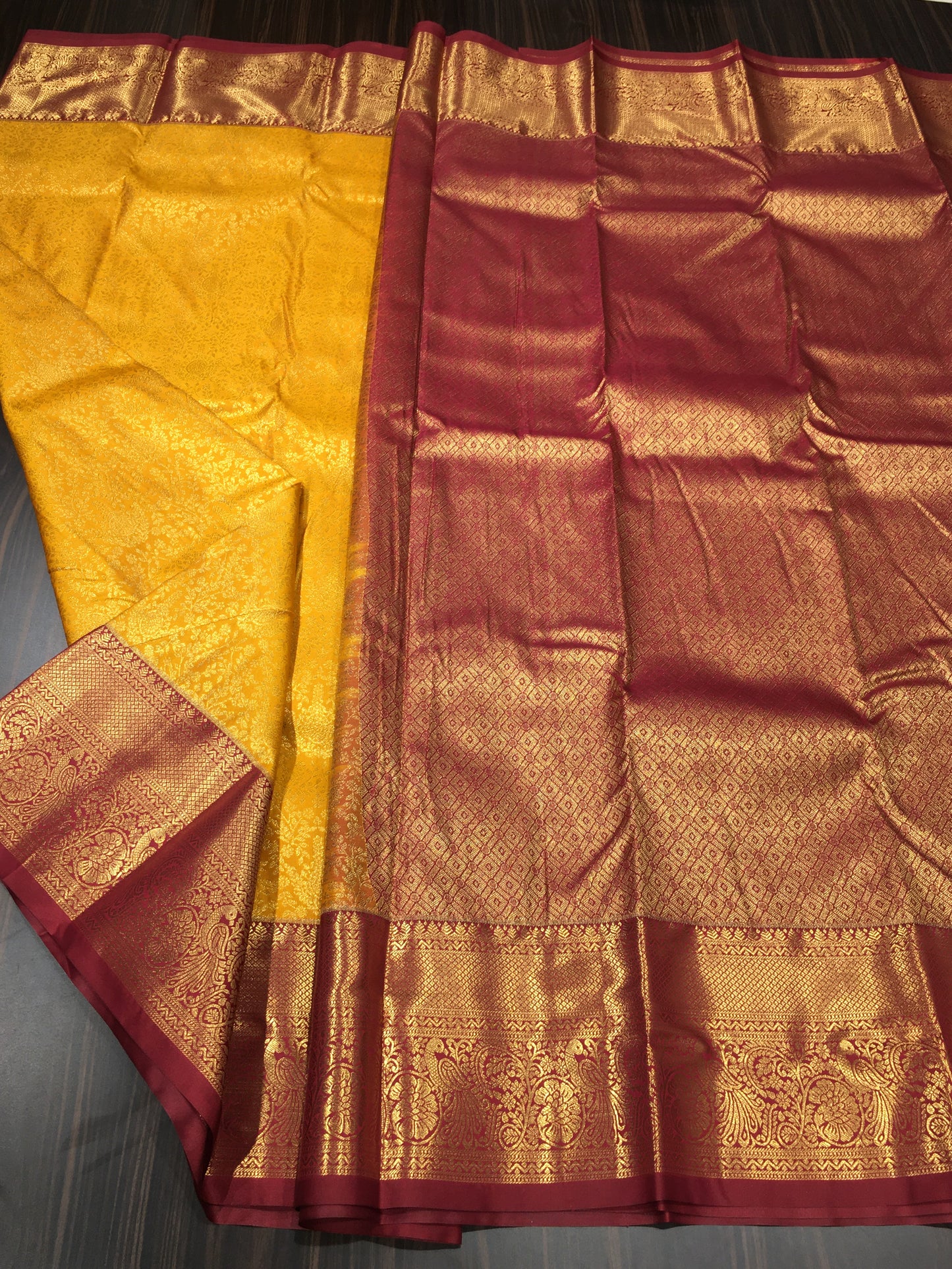 Semi Kanchipuram silk