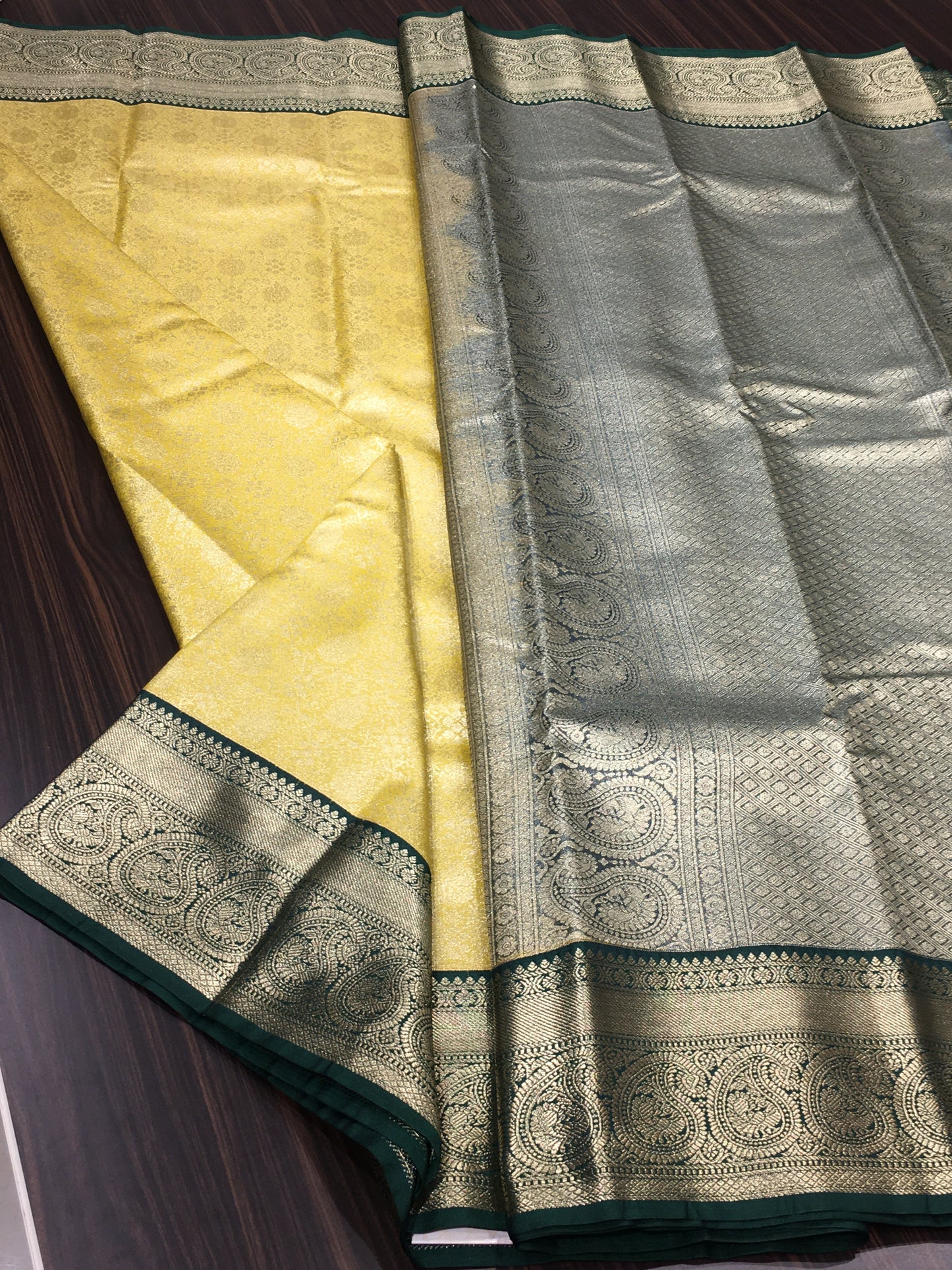 Semi Kanchipuram silk