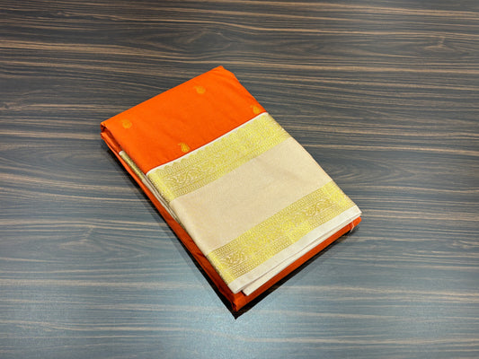 Semi Kanchipuram silk