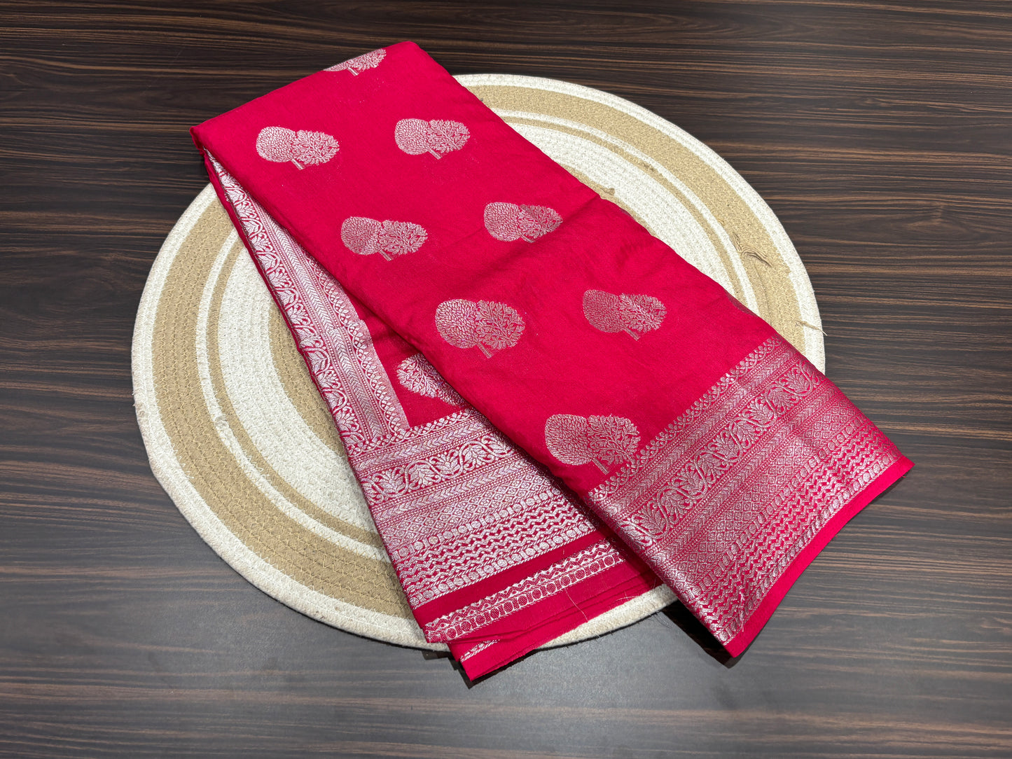 Raw silk