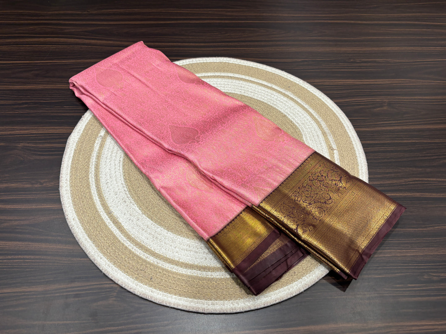 Semi Kanchipuram silk