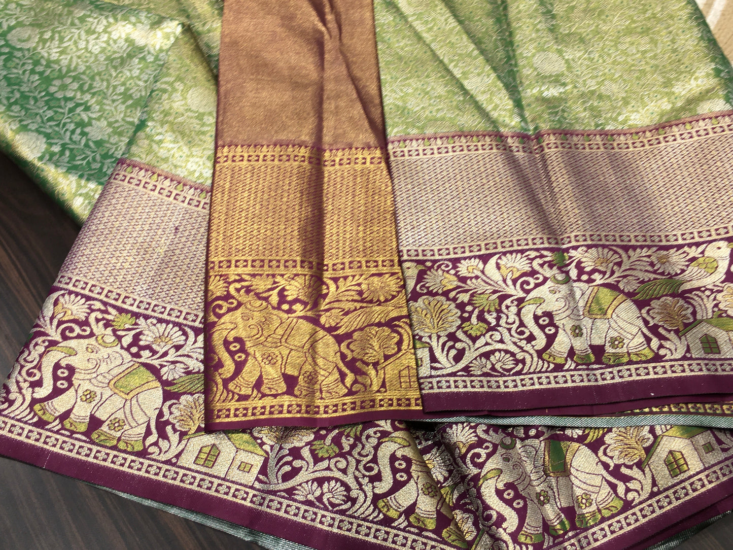 Semi Kanchipuram tissue