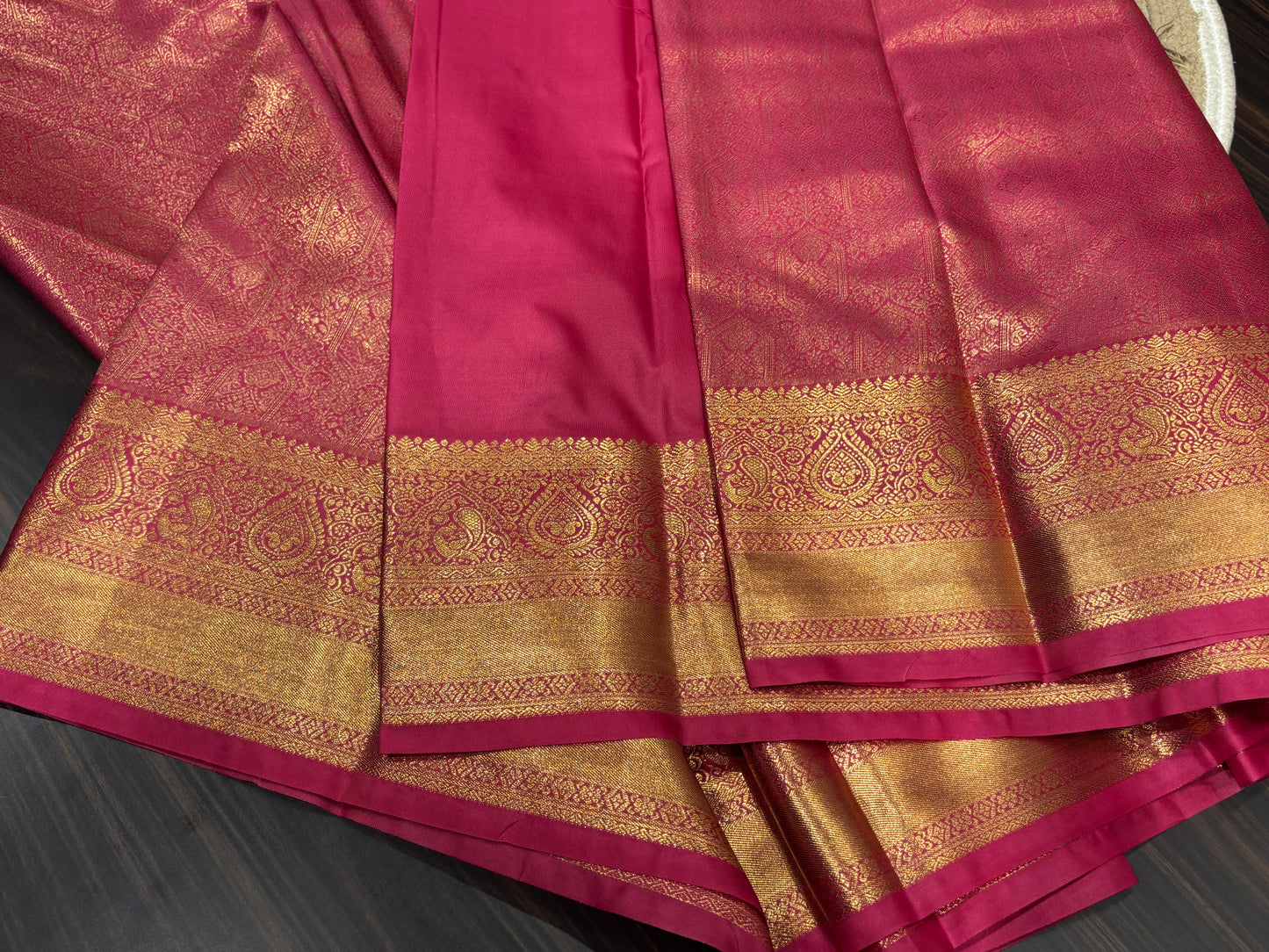 Semi Kanchipuram silk