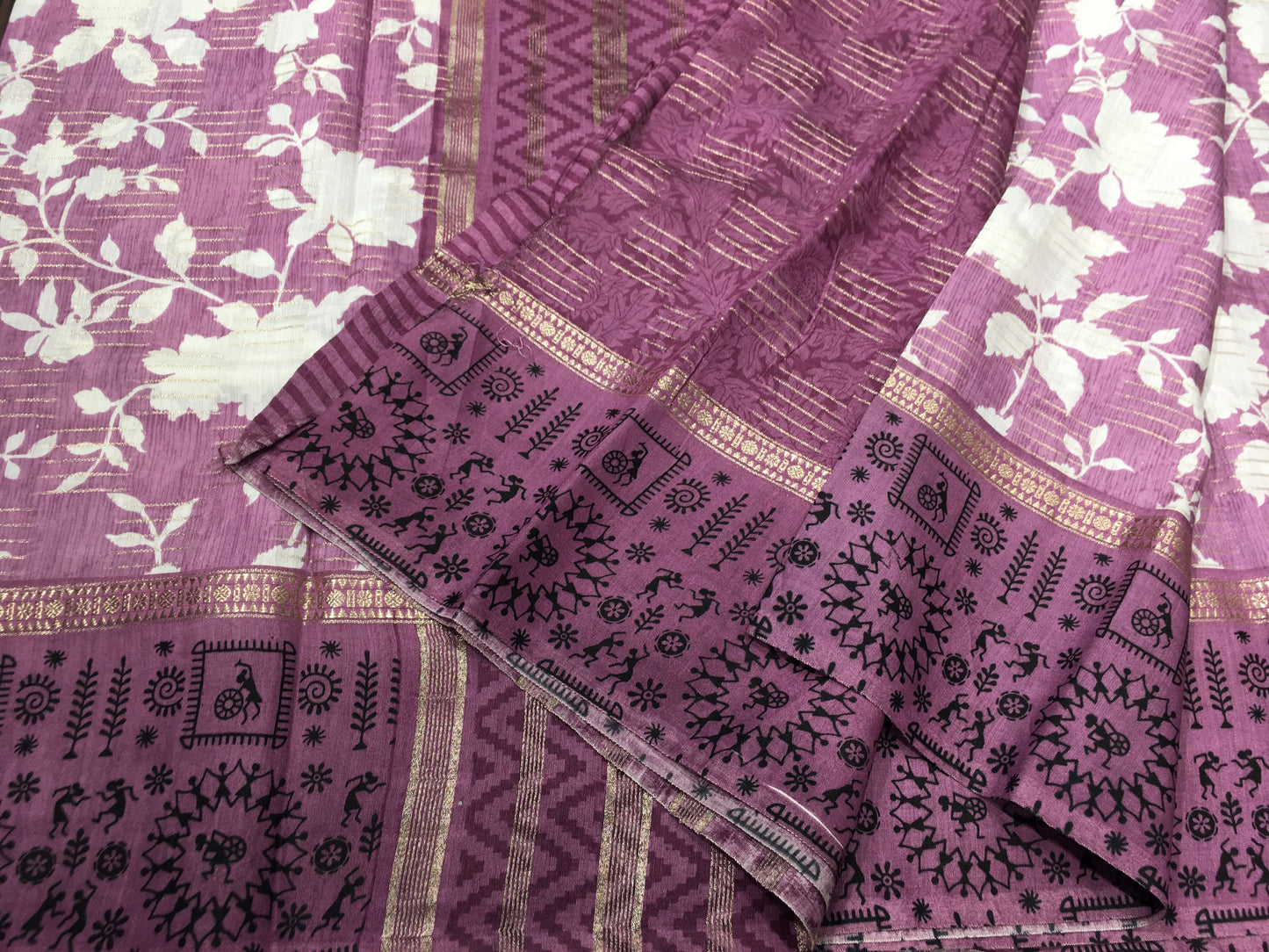Butter Crape Saree