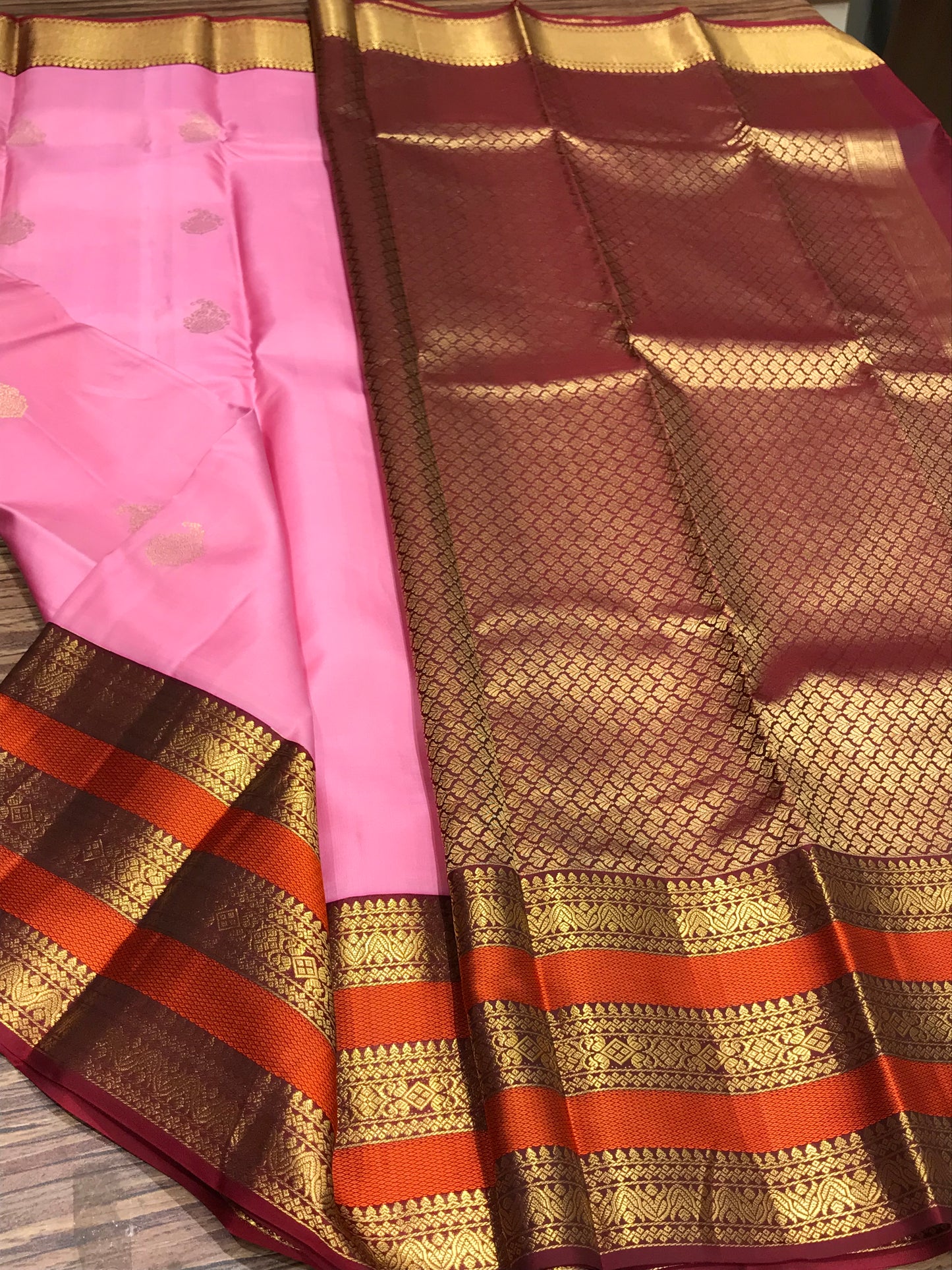 Pure Kanchipuram silk